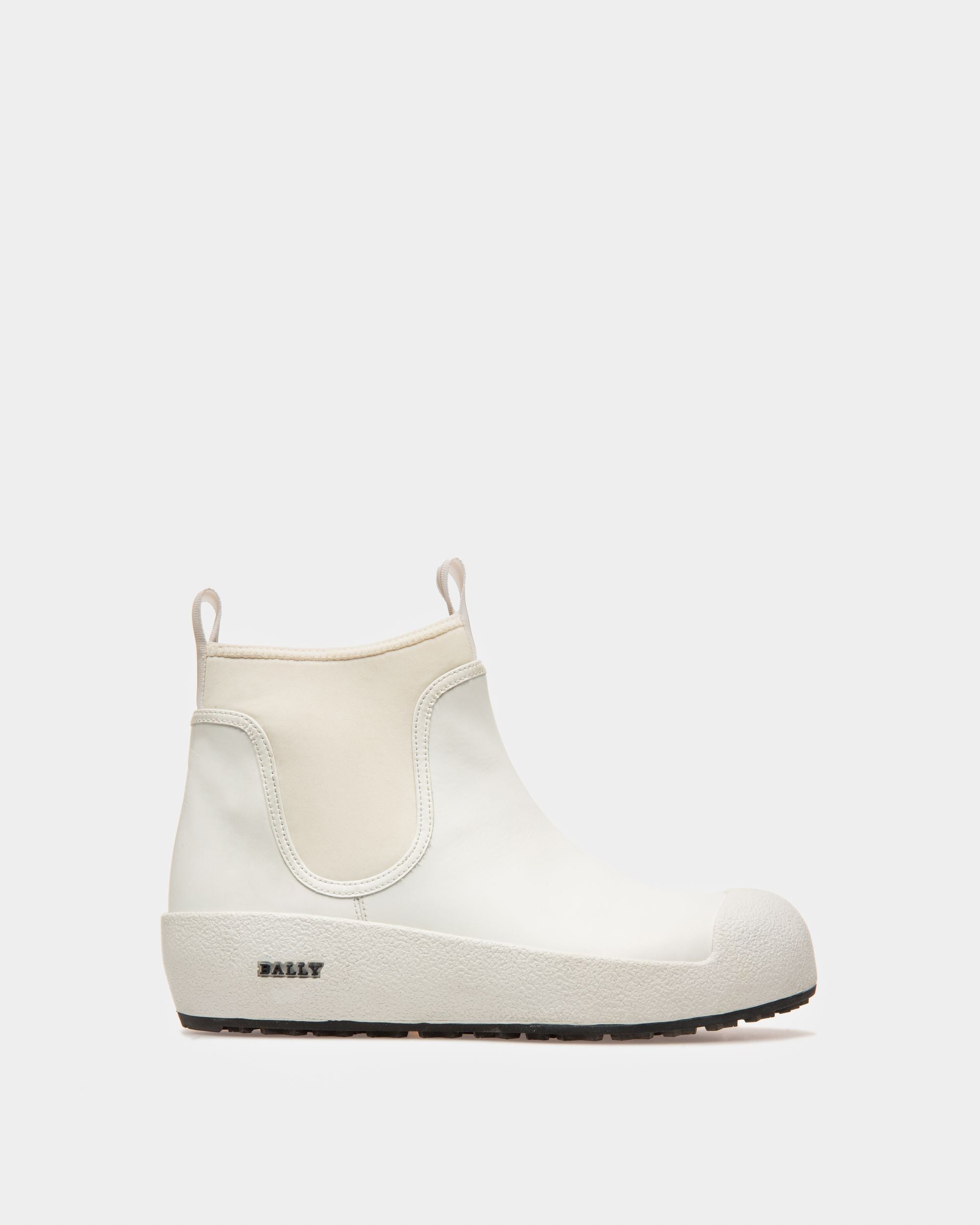 Gadey Stiefel Aus Leder Und Gummi In Weiß - Damen - Bally - 01