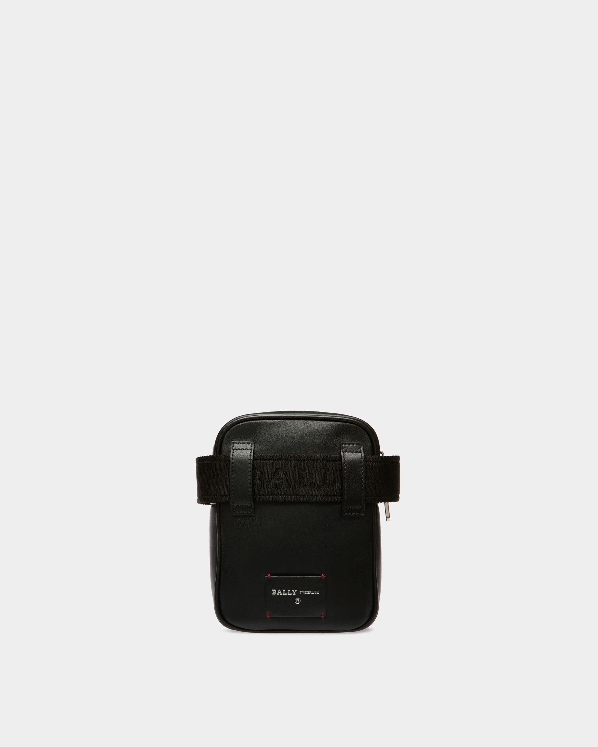Heyot Sac À Bandoulière En Cuir Et Synthétique Noir - Homme - Bally - 05