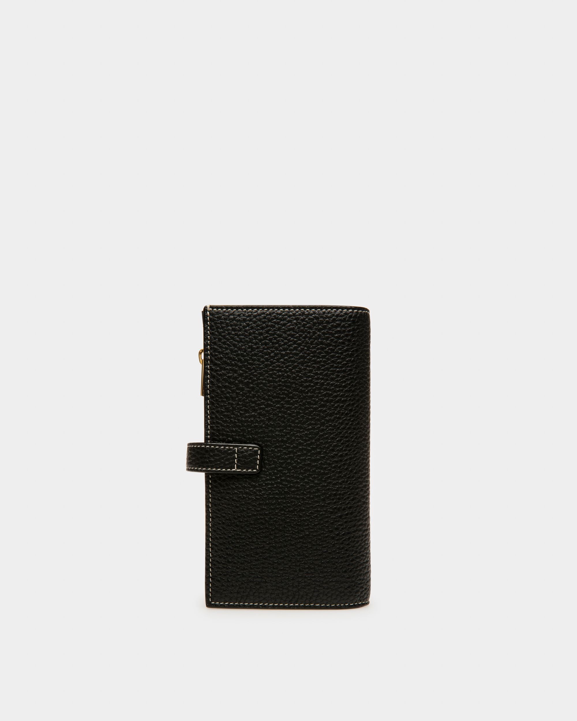 Lock Me French Wallet In Black Leather - Damen - Bally - 02
