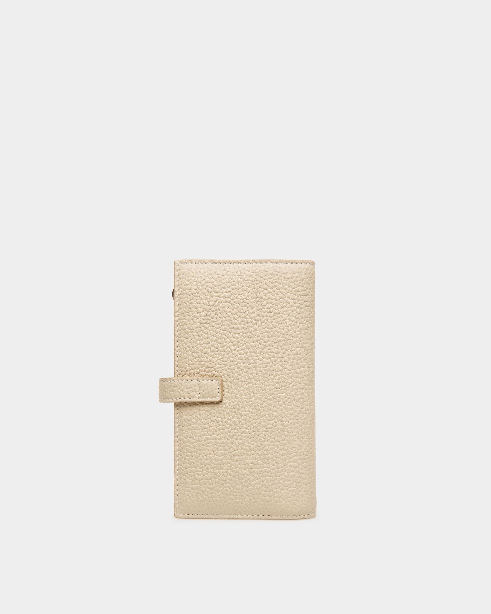 Amber Brieftasche Aus Hellbeigem Leder Im Französischen Format - Damen - Bally - 02
