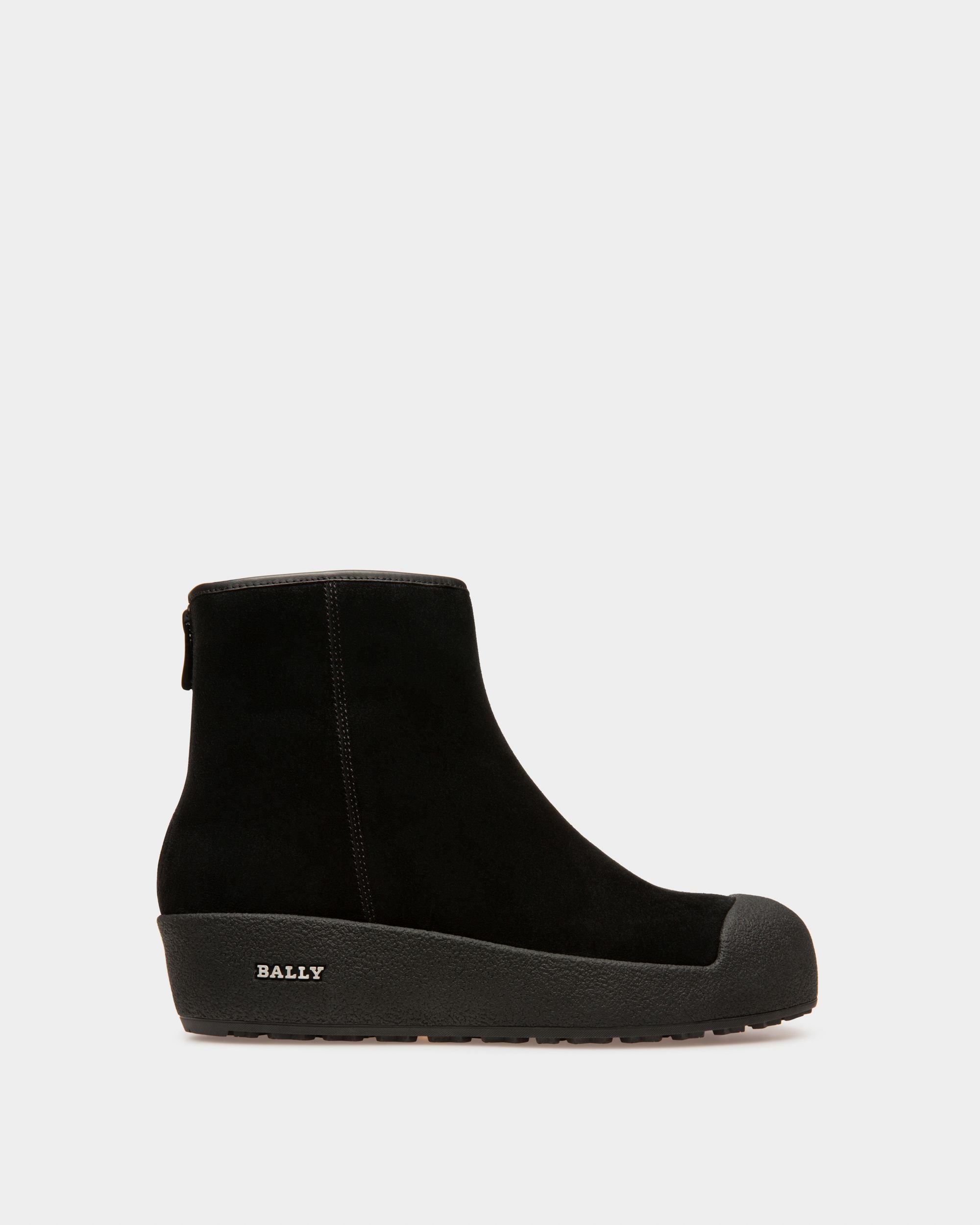Guard Bottes De Neige En Cuir Noir - Homme - Bally - 01
