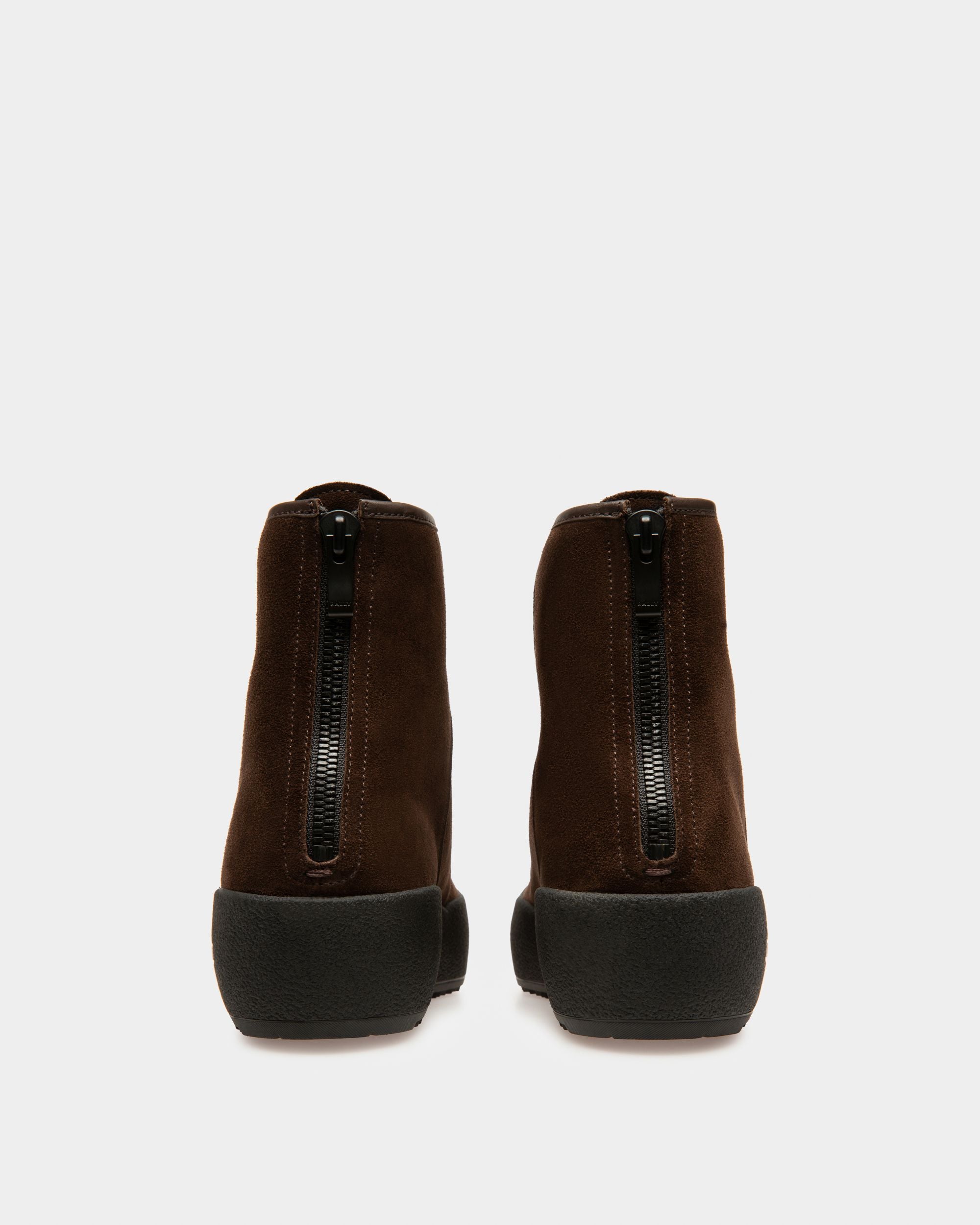 Guard Bottes De Neige En Cuir Marron - Homme - Bally - 03