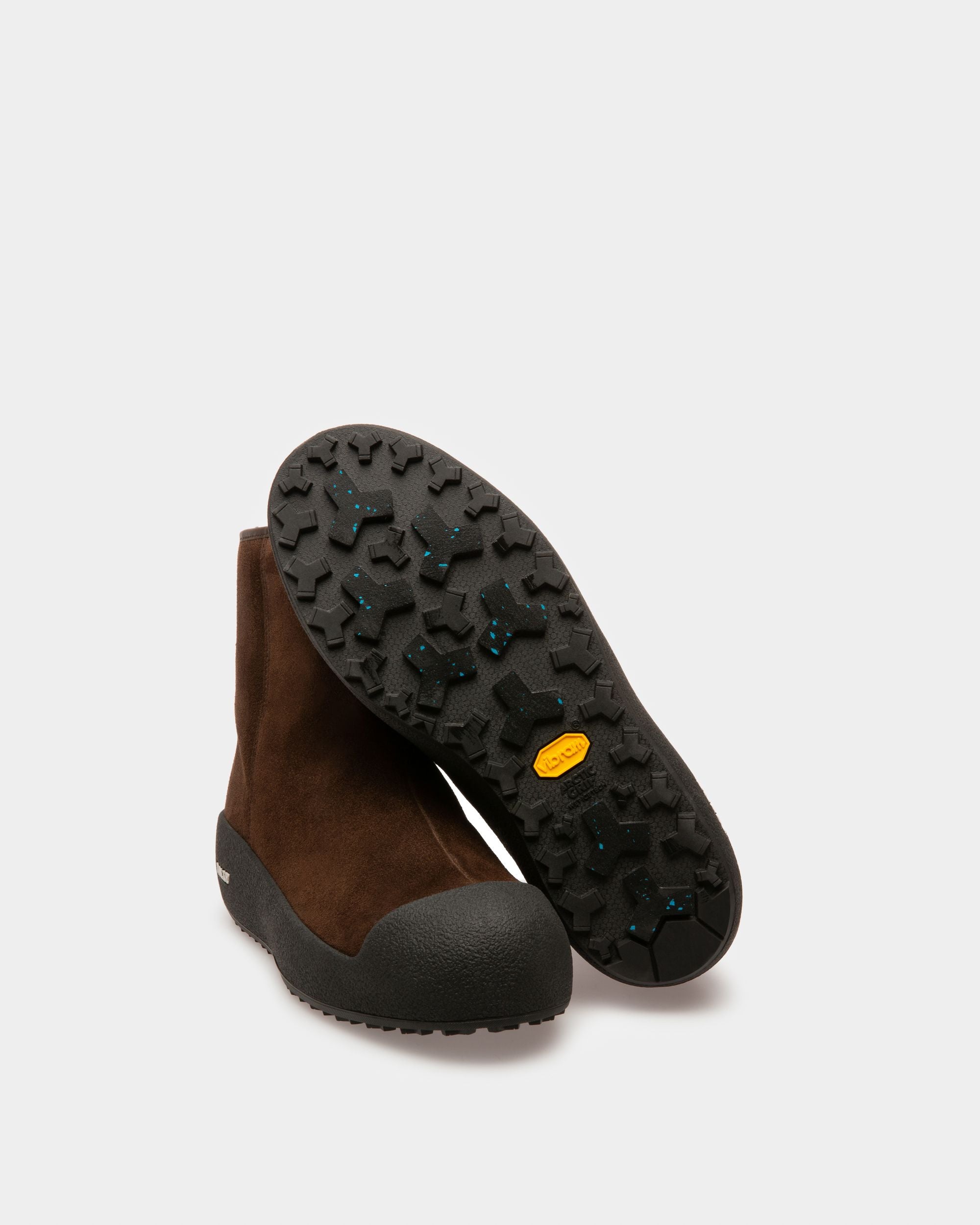 Guard Bottes De Neige En Cuir Marron - Homme - Bally - 04