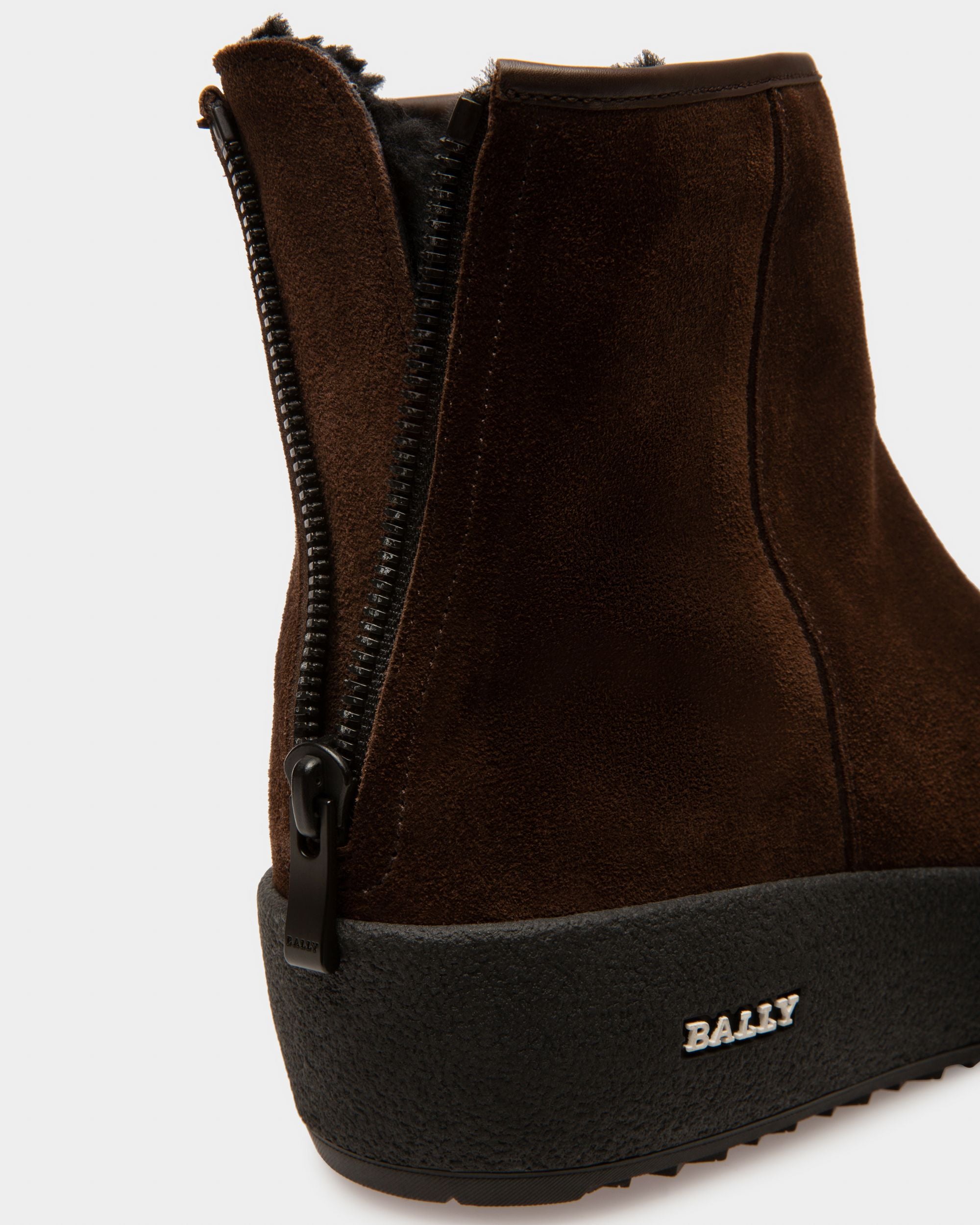 Guard Bottes De Neige En Cuir Marron - Homme - Bally - 05