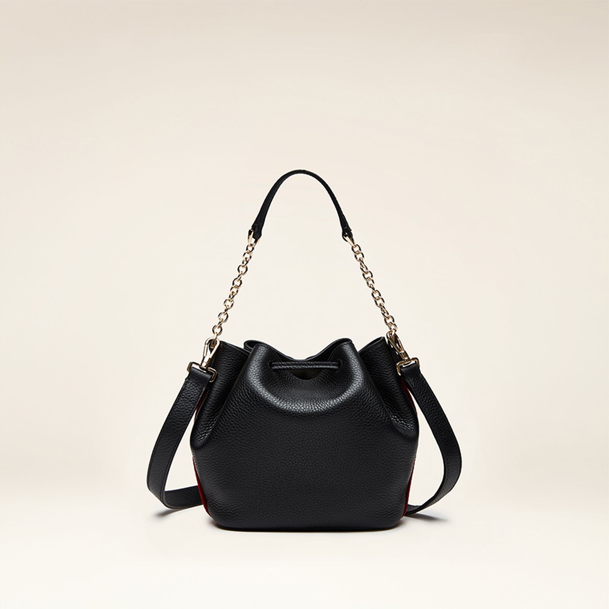 Women's Black Bucket Bag Shoulder Bag - Women's - Bally - 02