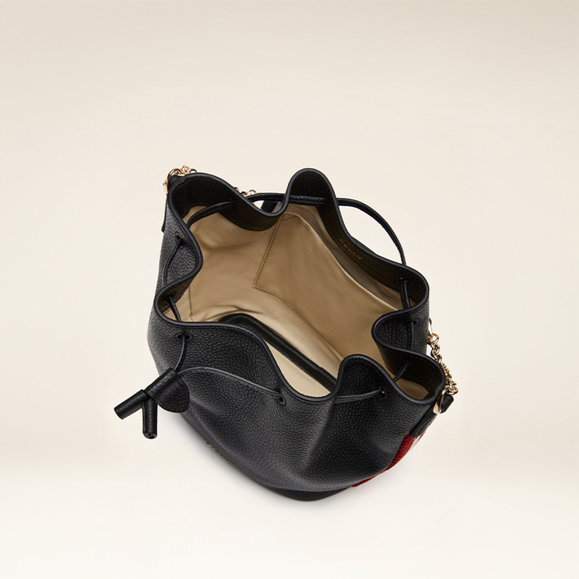 Women's Black Bucket Bag Shoulder Bag - Women's - Bally - 03