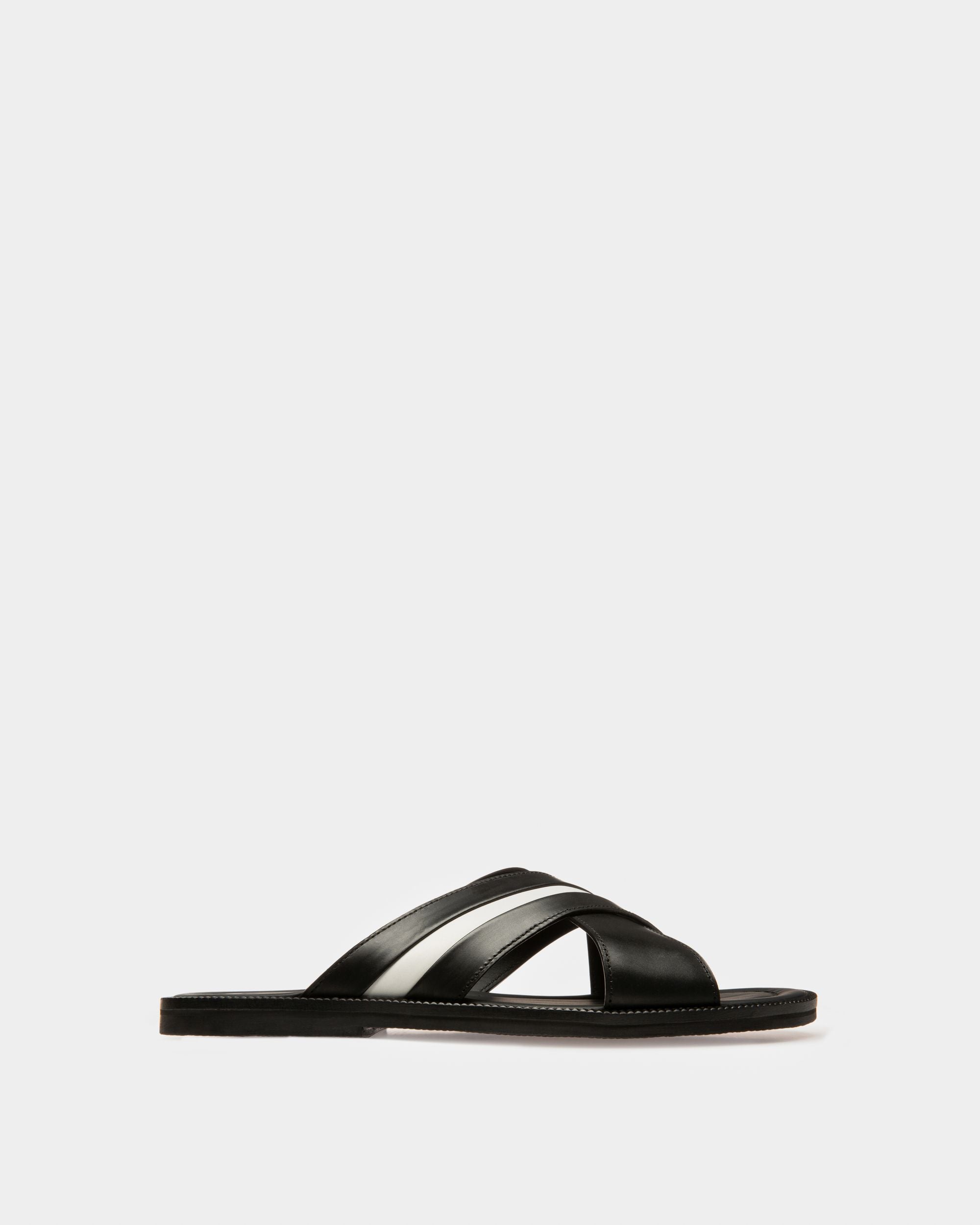 Jaabir Ledersandalen In Schwarz - Herren - Bally - 01