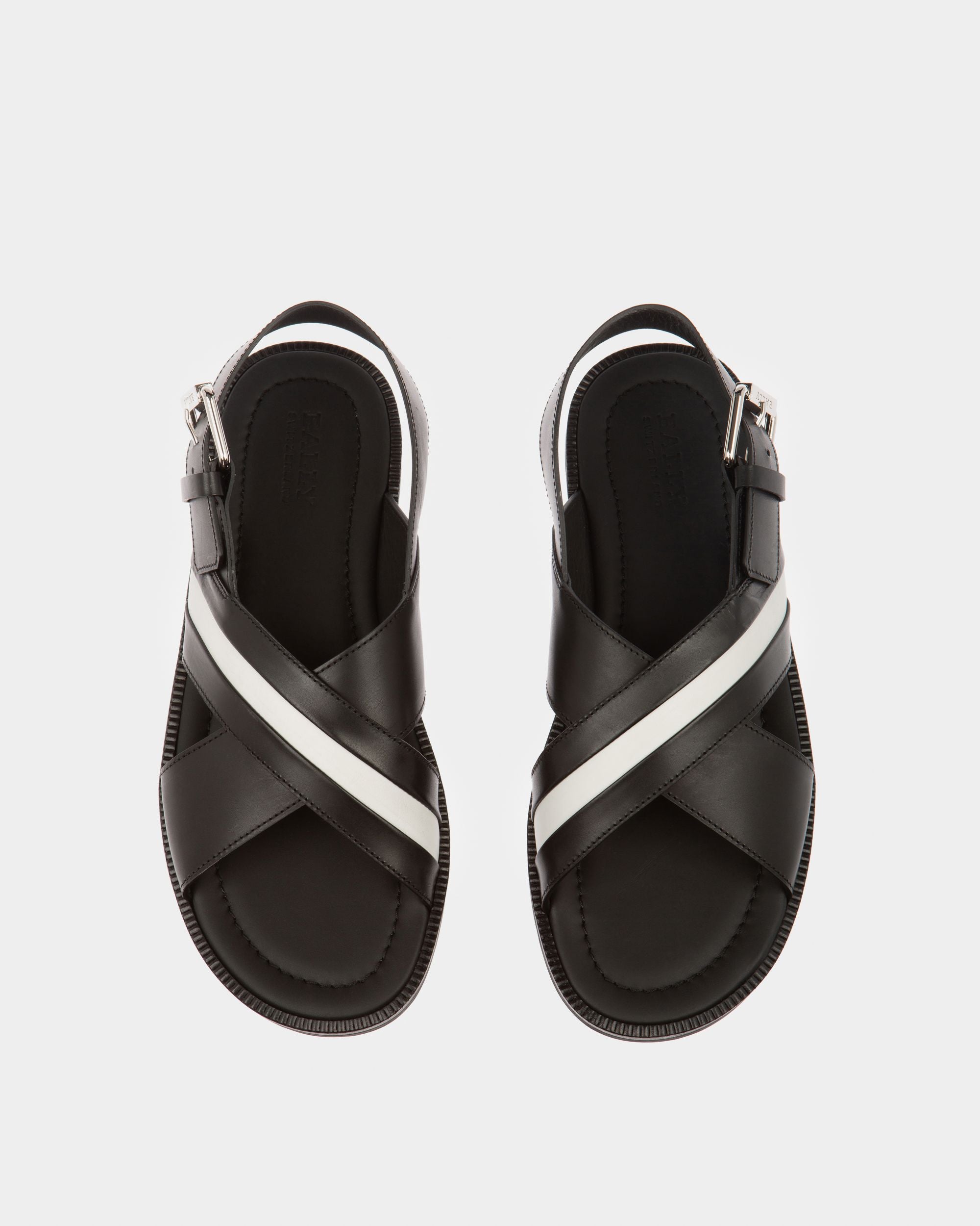 Jameel Ledersandalen In Schwarz - Herren - Bally - 02