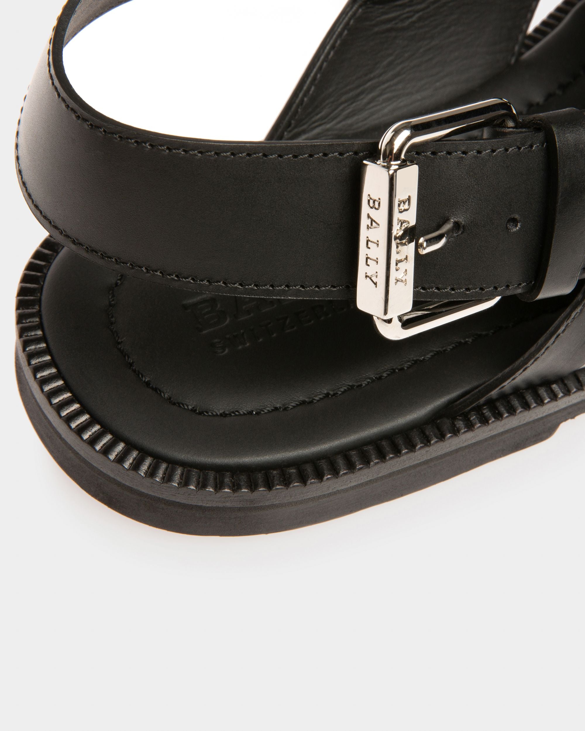 Jameel Ledersandalen In Schwarz - Herren - Bally - 05