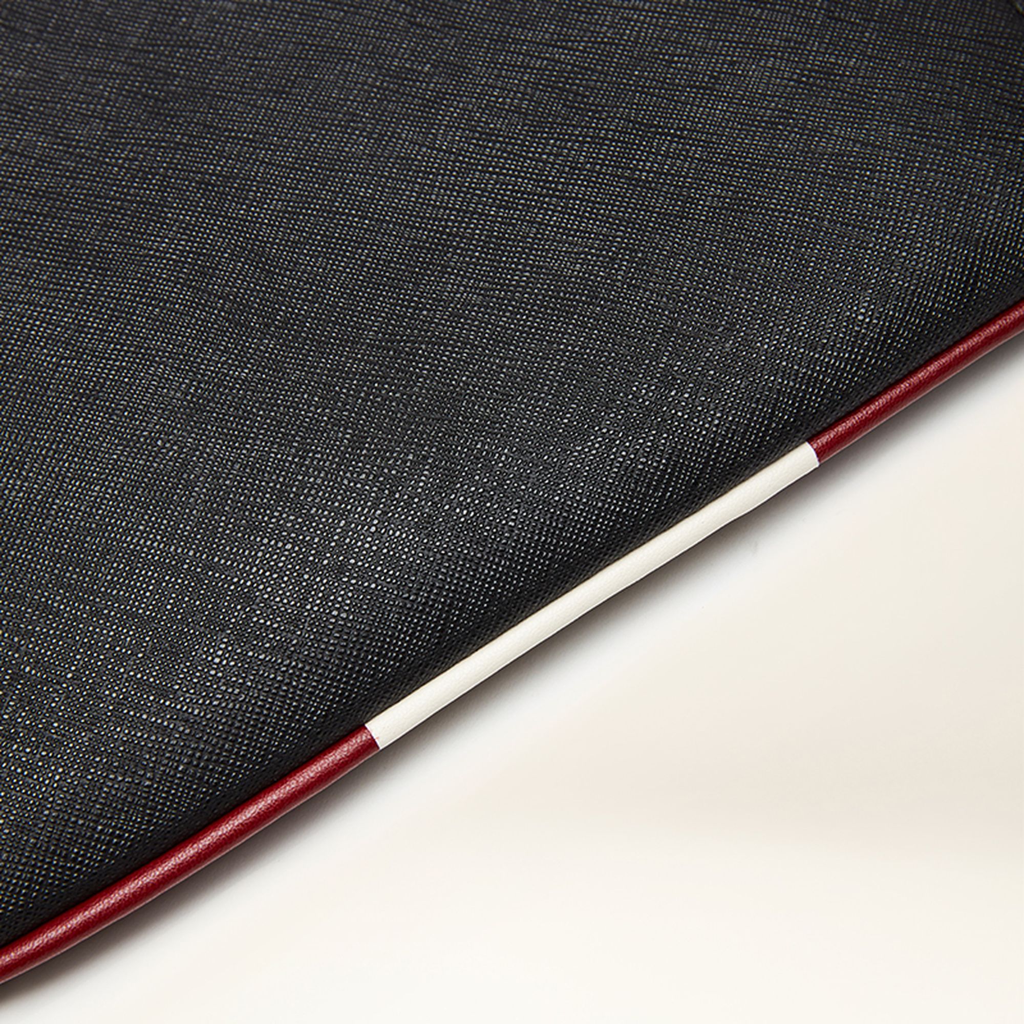 Men's Black Leather Casual Clutch - Hombre - Bally - 04