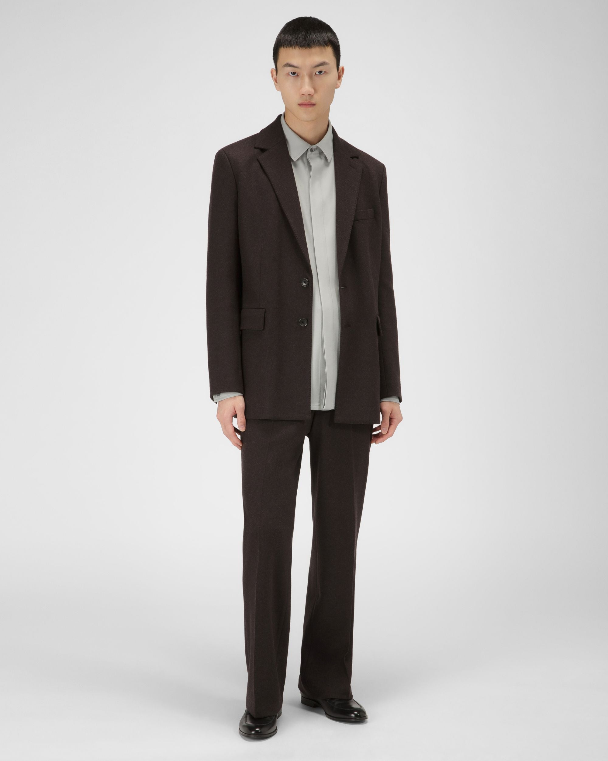 Wedmer Leather Lace-Ups In Brown - Homme - Bally - 01