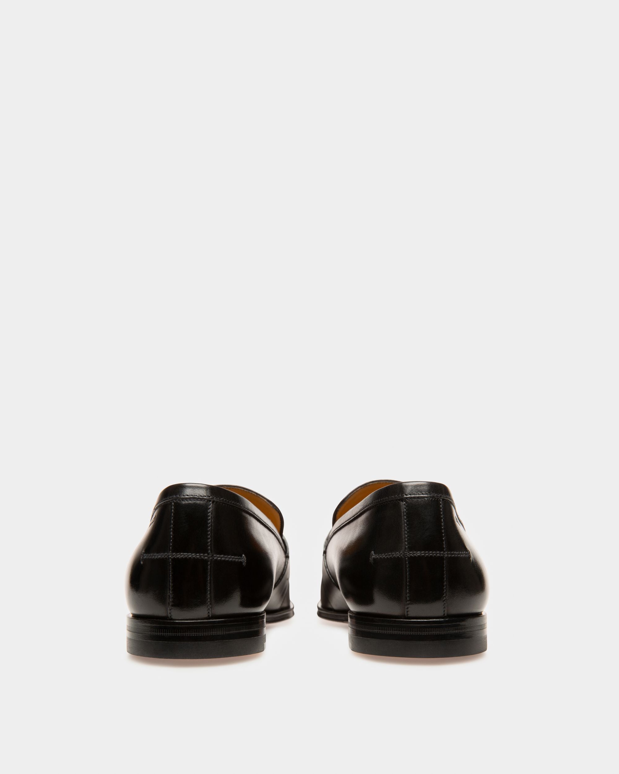 Wesper Leather Loafers In Black - Homme - Bally - 03