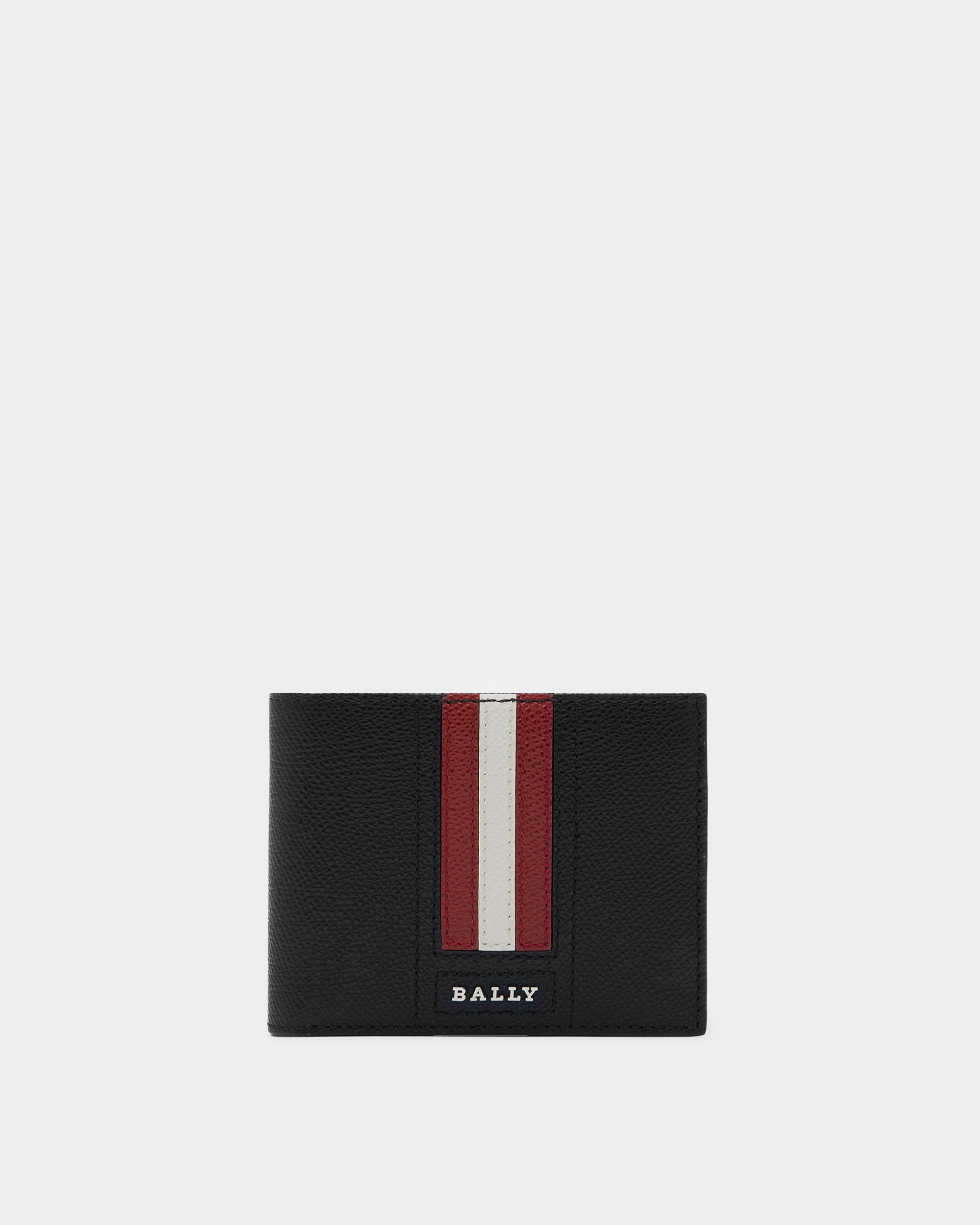 Tydan Leather Wallet In Black - Homme - Bally - 01