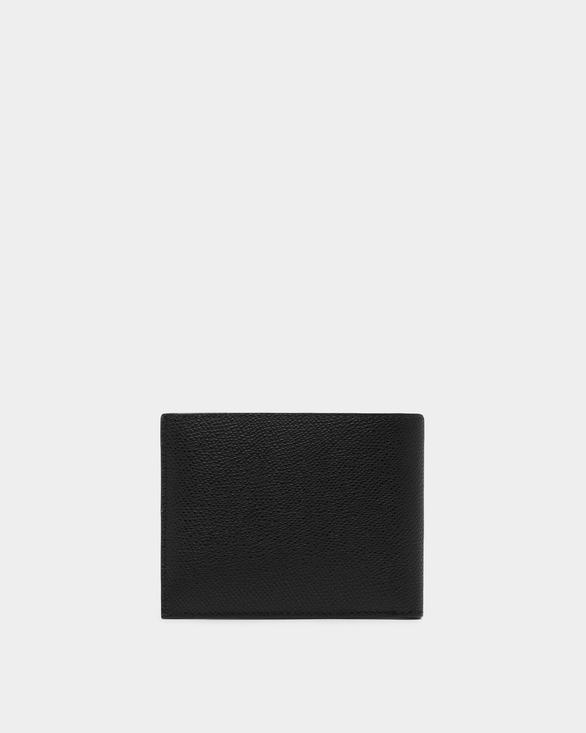 Tydan Leather Wallet In Black - Homme - Bally - 02