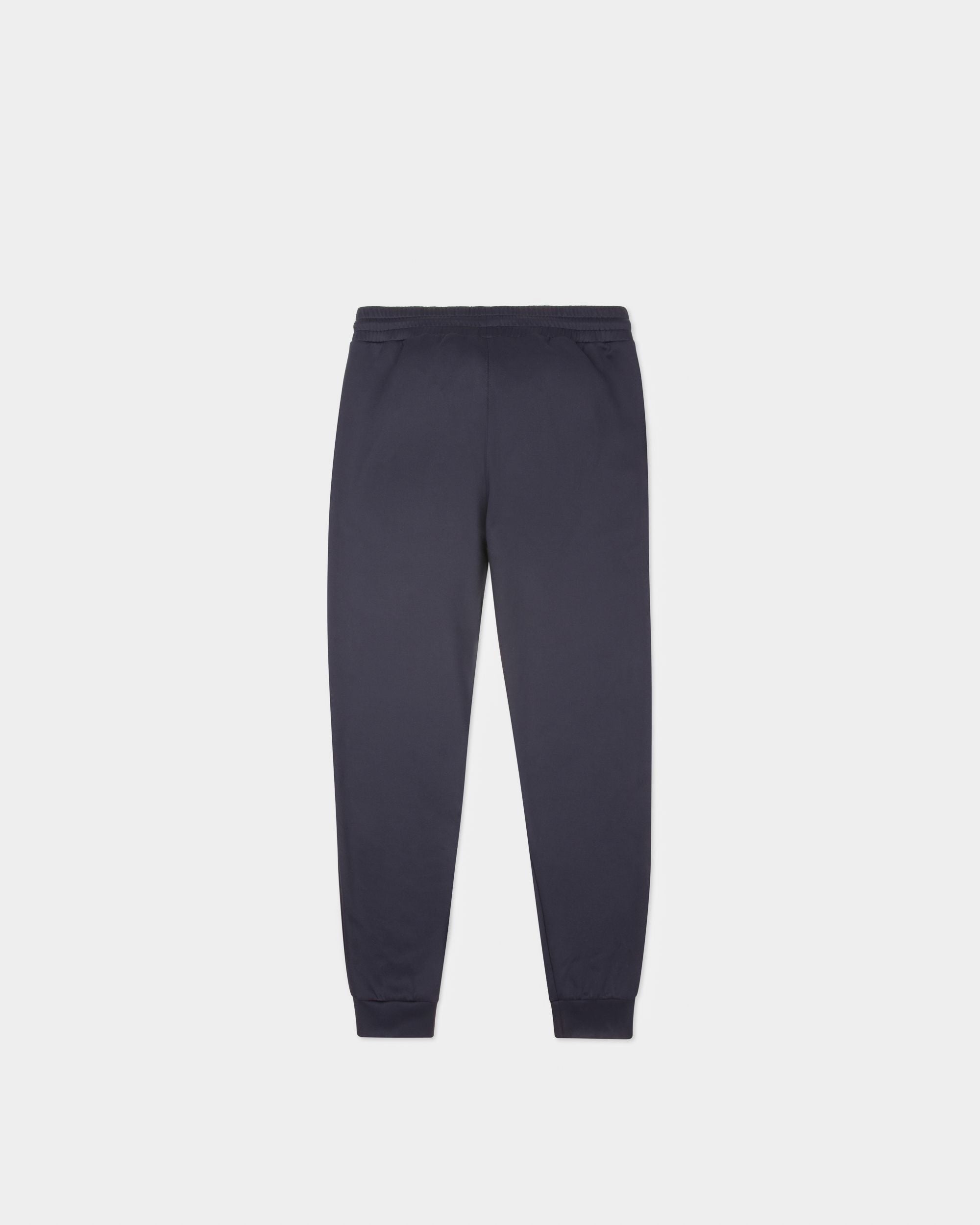 Techno Cotton Pants In Navy - Men's - Bally - 02