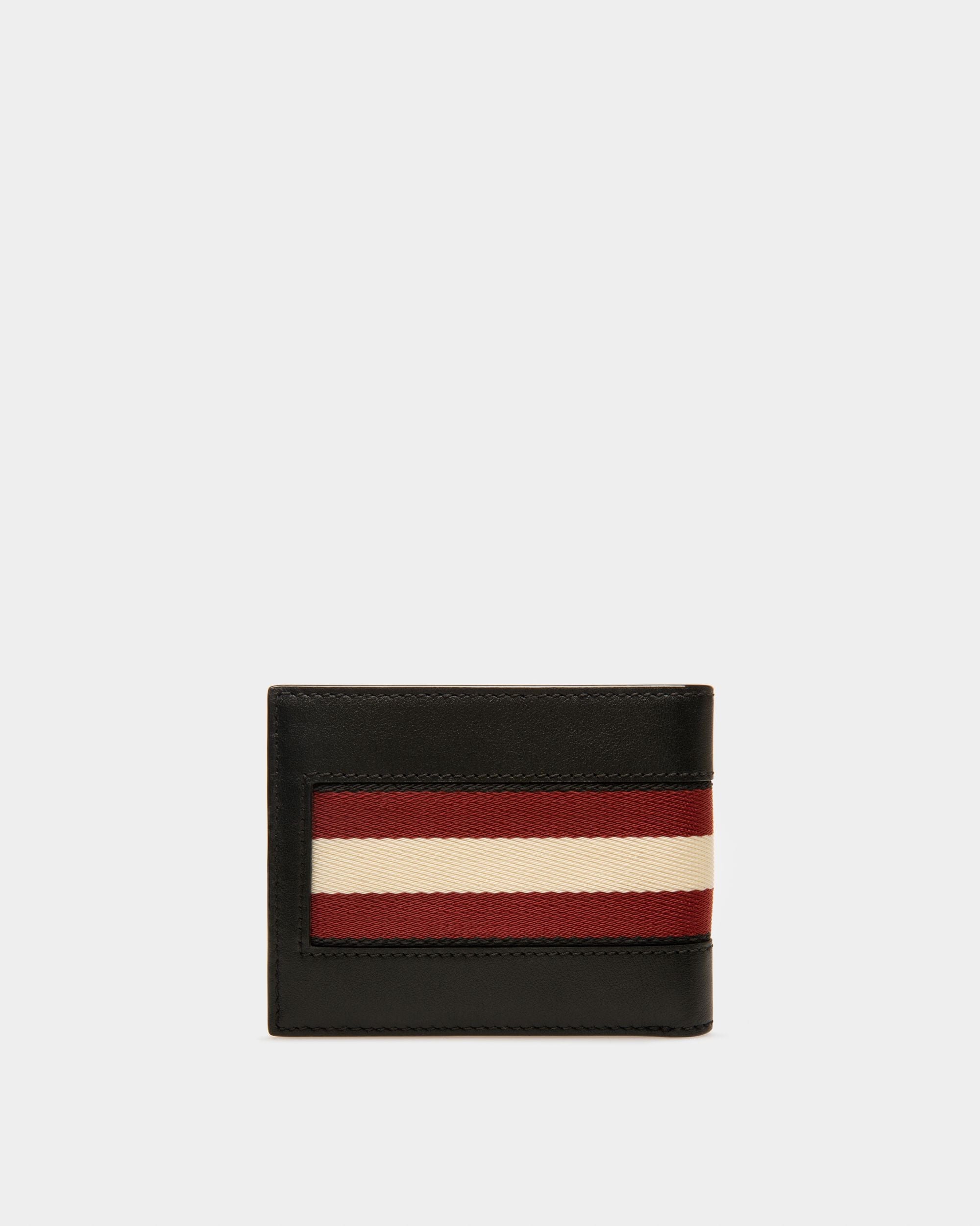 Biman Leather Wallet In Black - Men's - Bally - 02