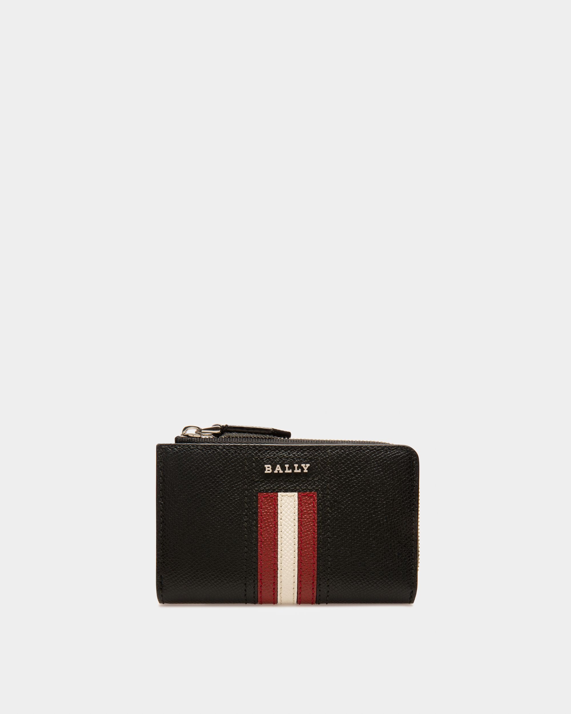 Terik Portefeuille En Cuir Noir - Homme - Bally - 01