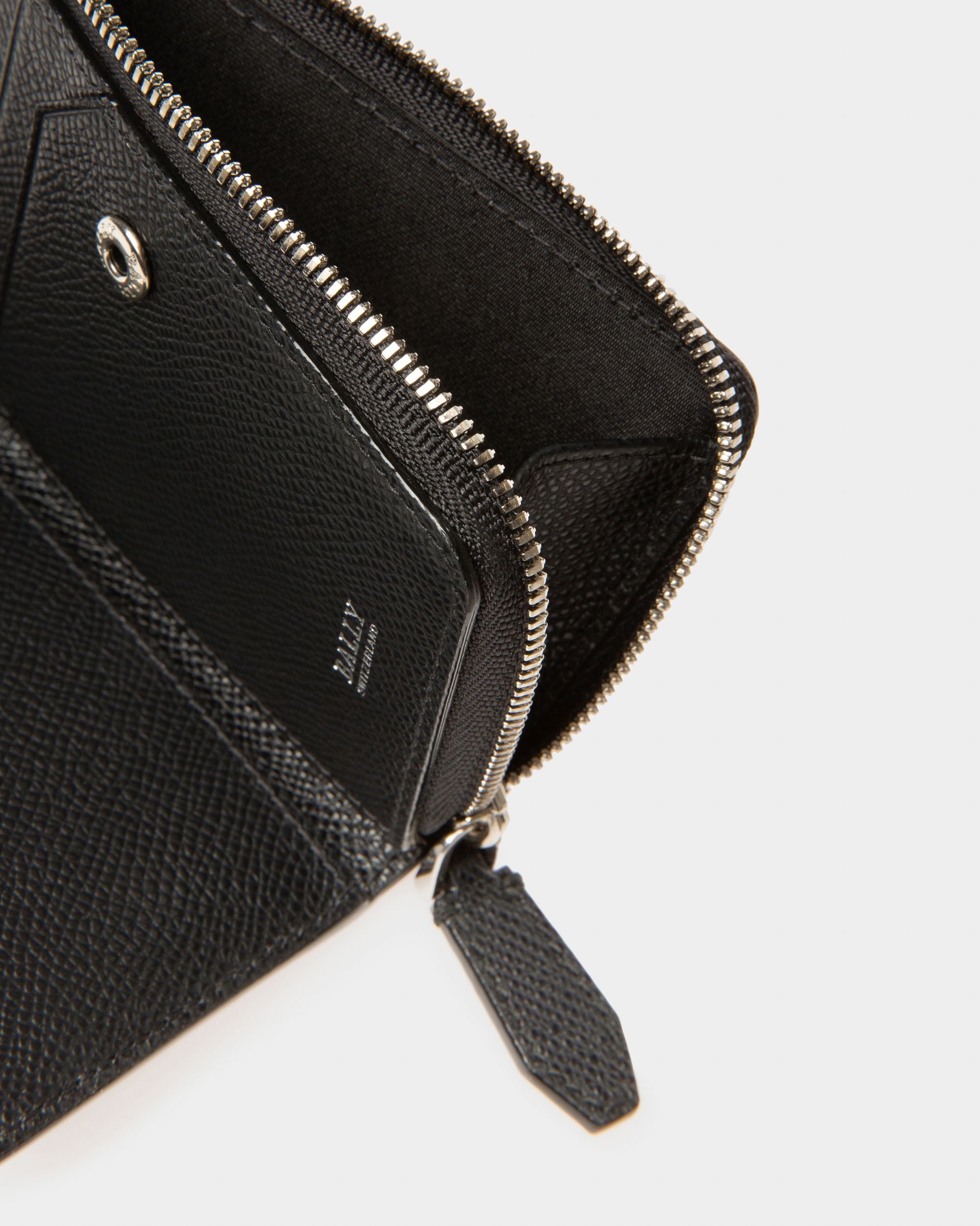 Terik Portefeuille En Cuir Noir - Homme - Bally - 04