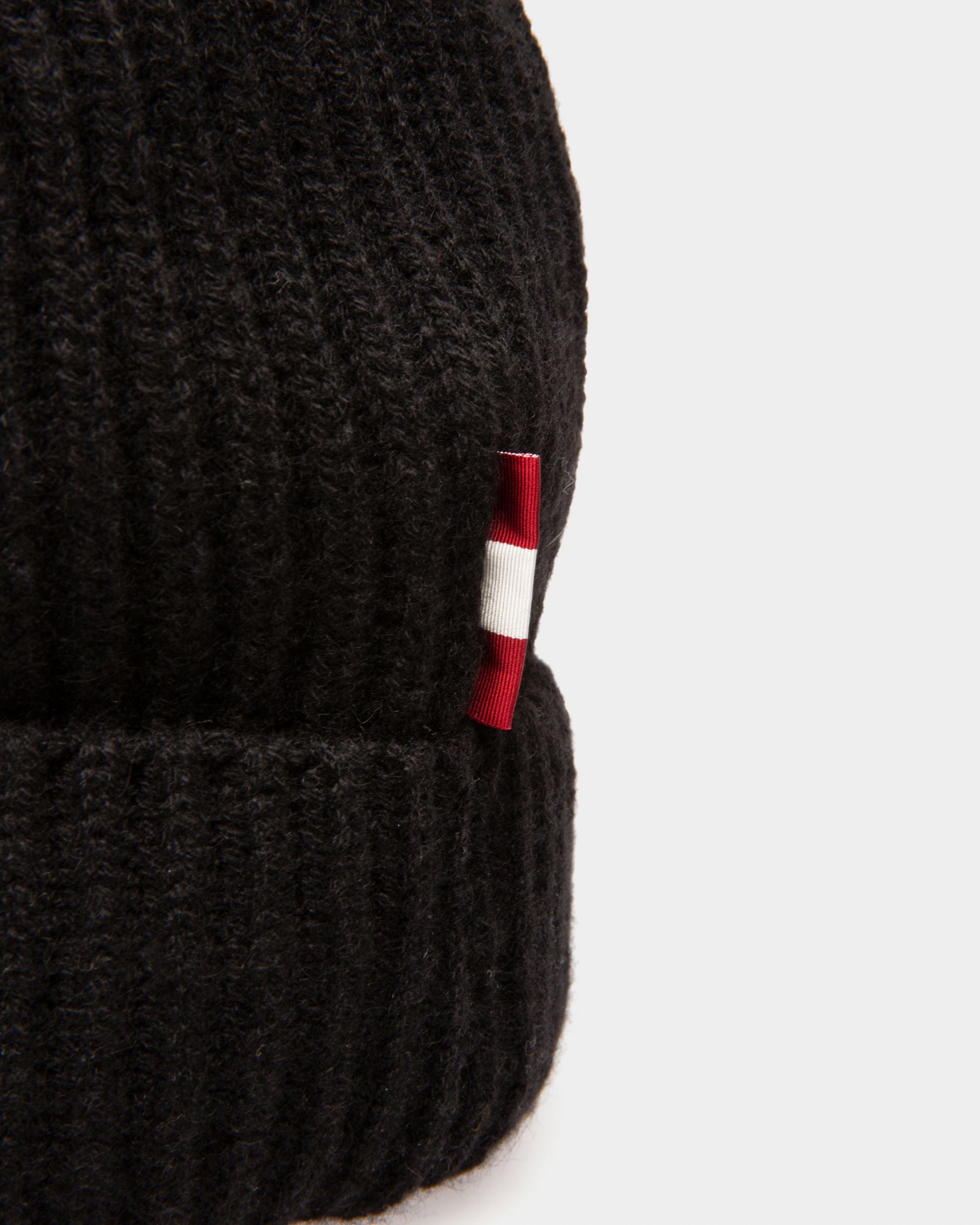 Chapeau En Cachemire Noir - Homme - Bally - 03