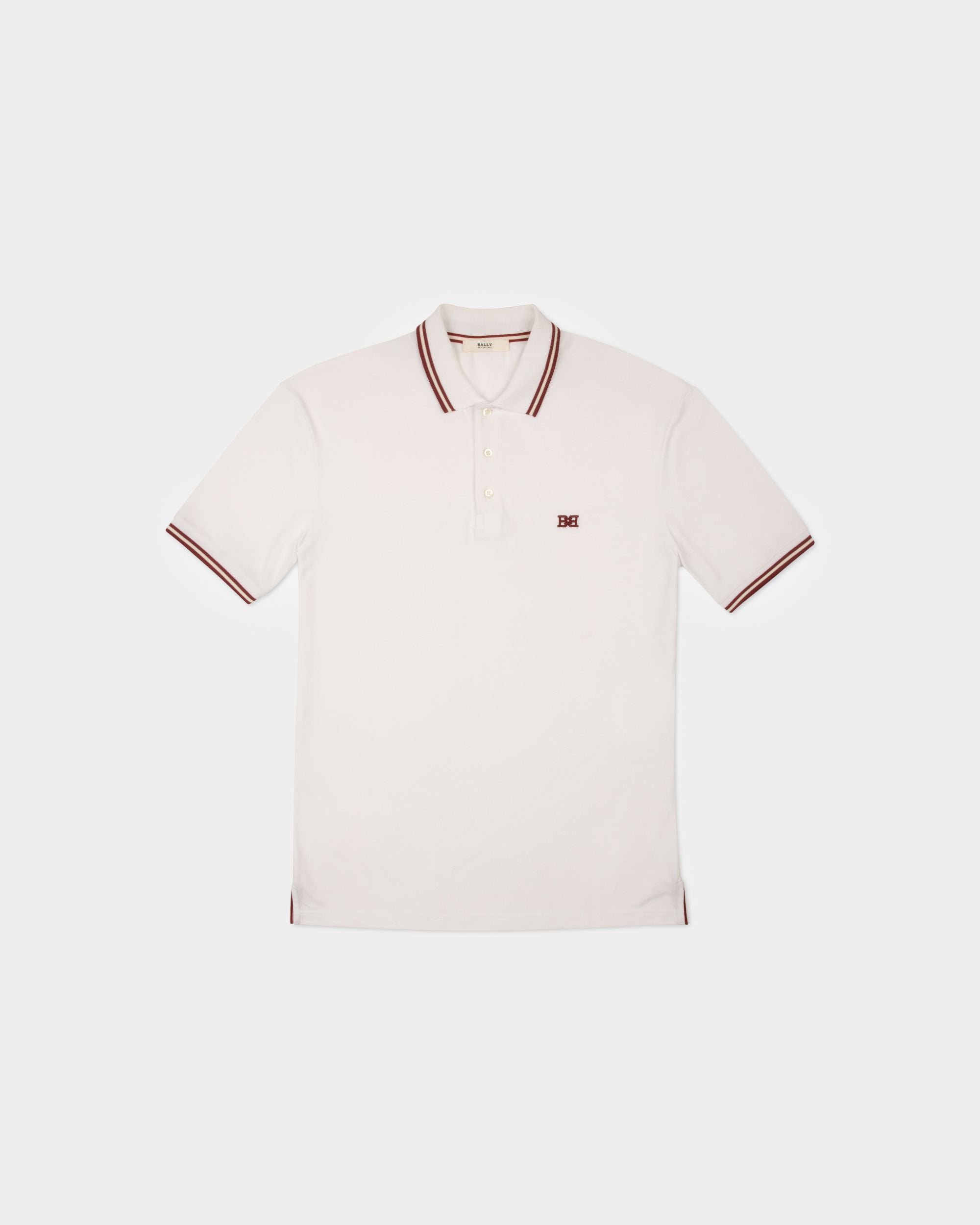 Cotton Top In White - Men's - Bally - 01
