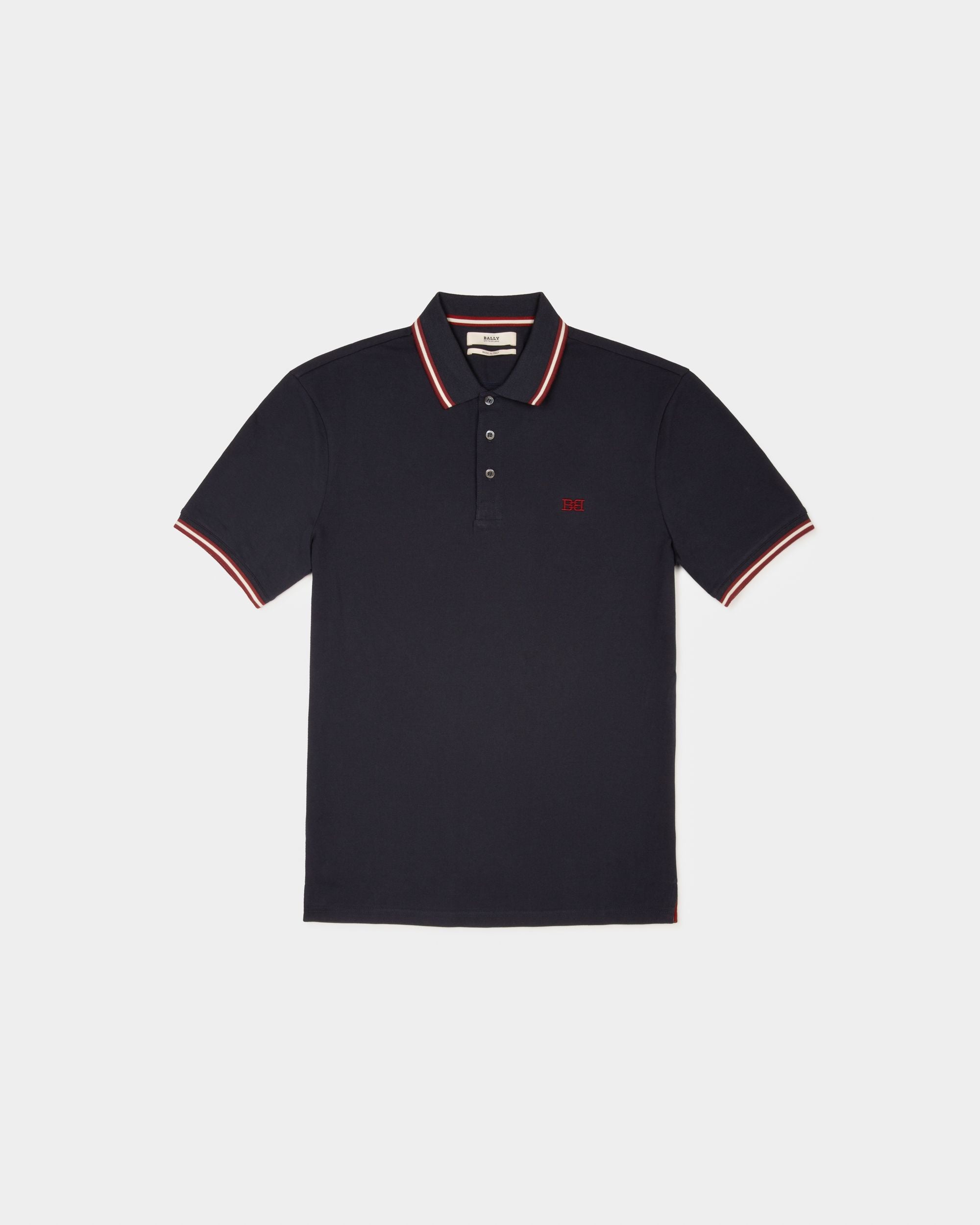 Cotton Top In Navy - Homme - Bally - 01