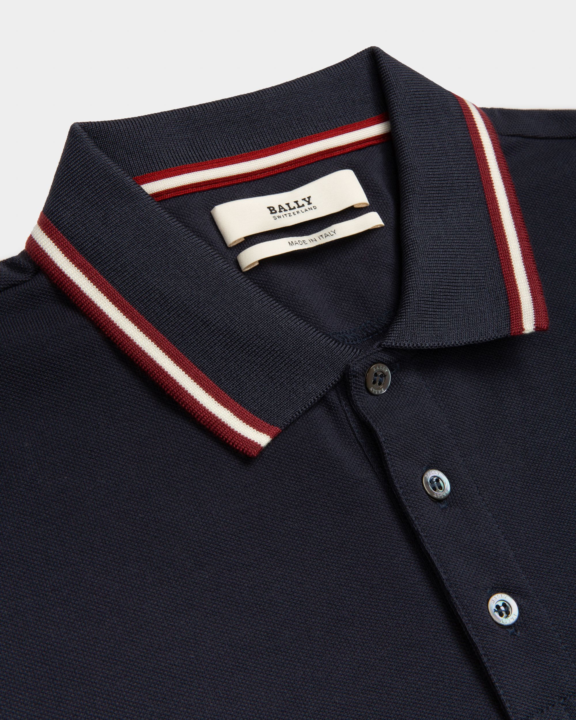 Cotton Top In Navy - Homme - Bally - 03