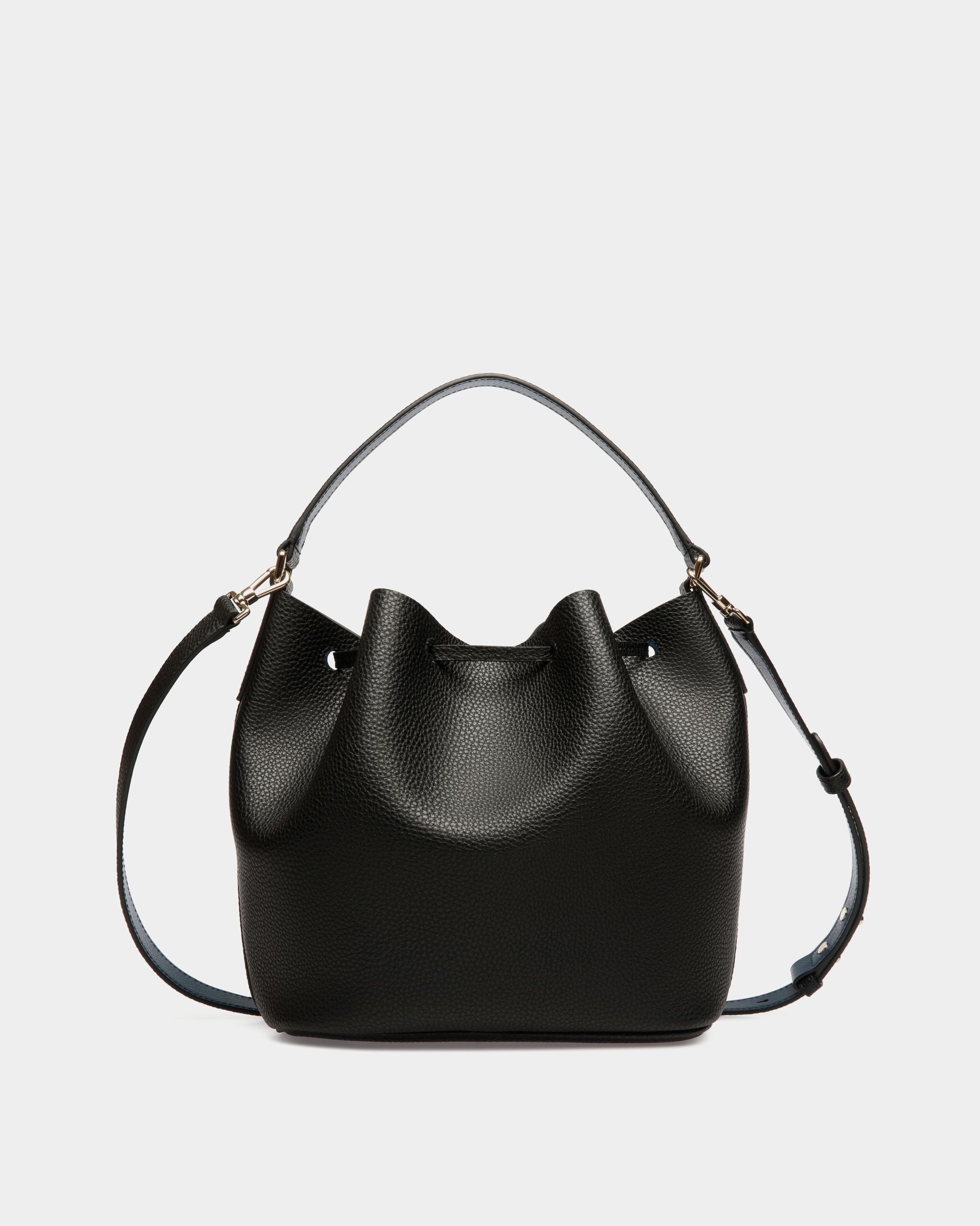 Bag In Black Bovine Split - Femme - Bally - 02