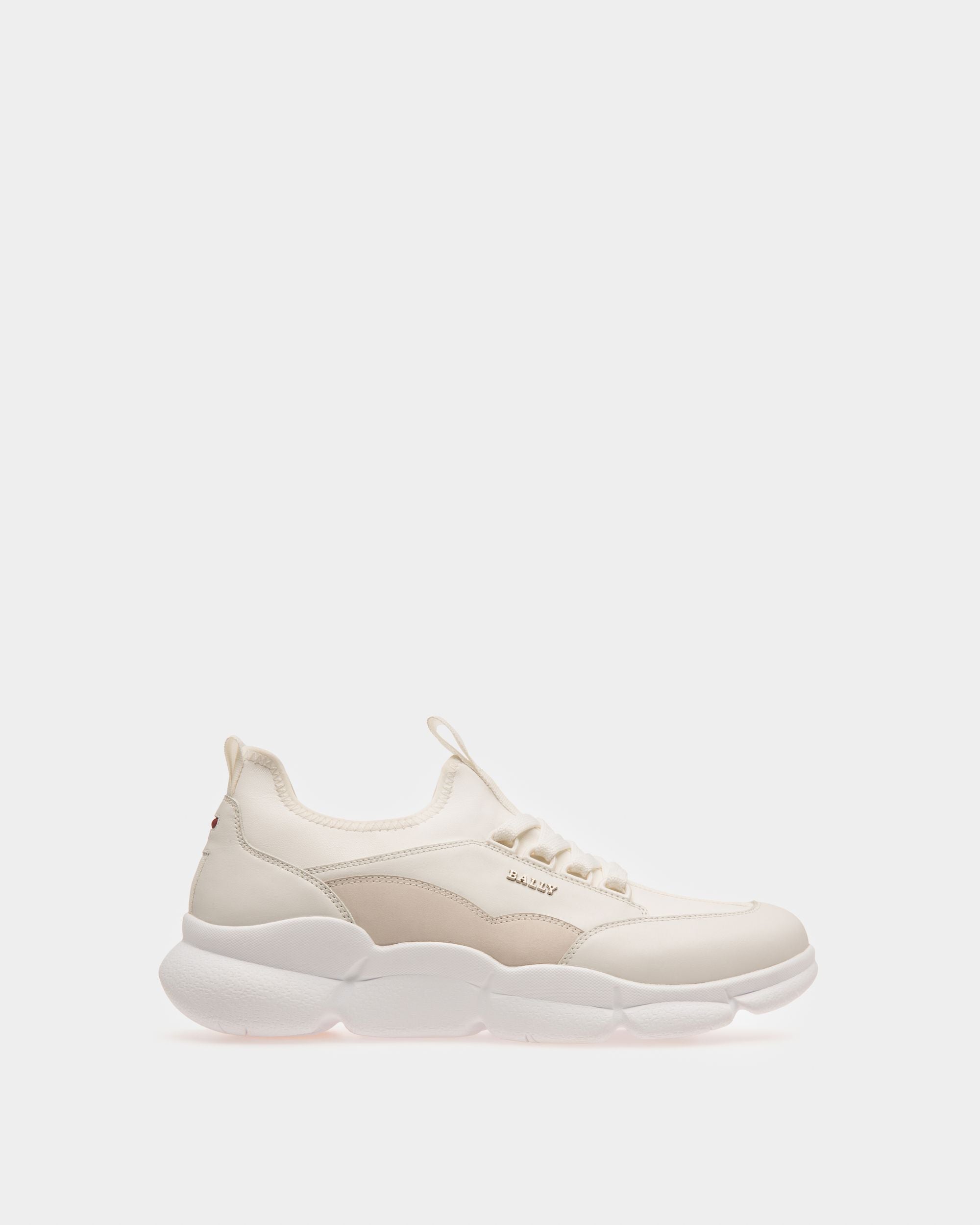 Bally Escapes Passe Partout Sneakers En Cuir Blanc - Homme - Bally - 01