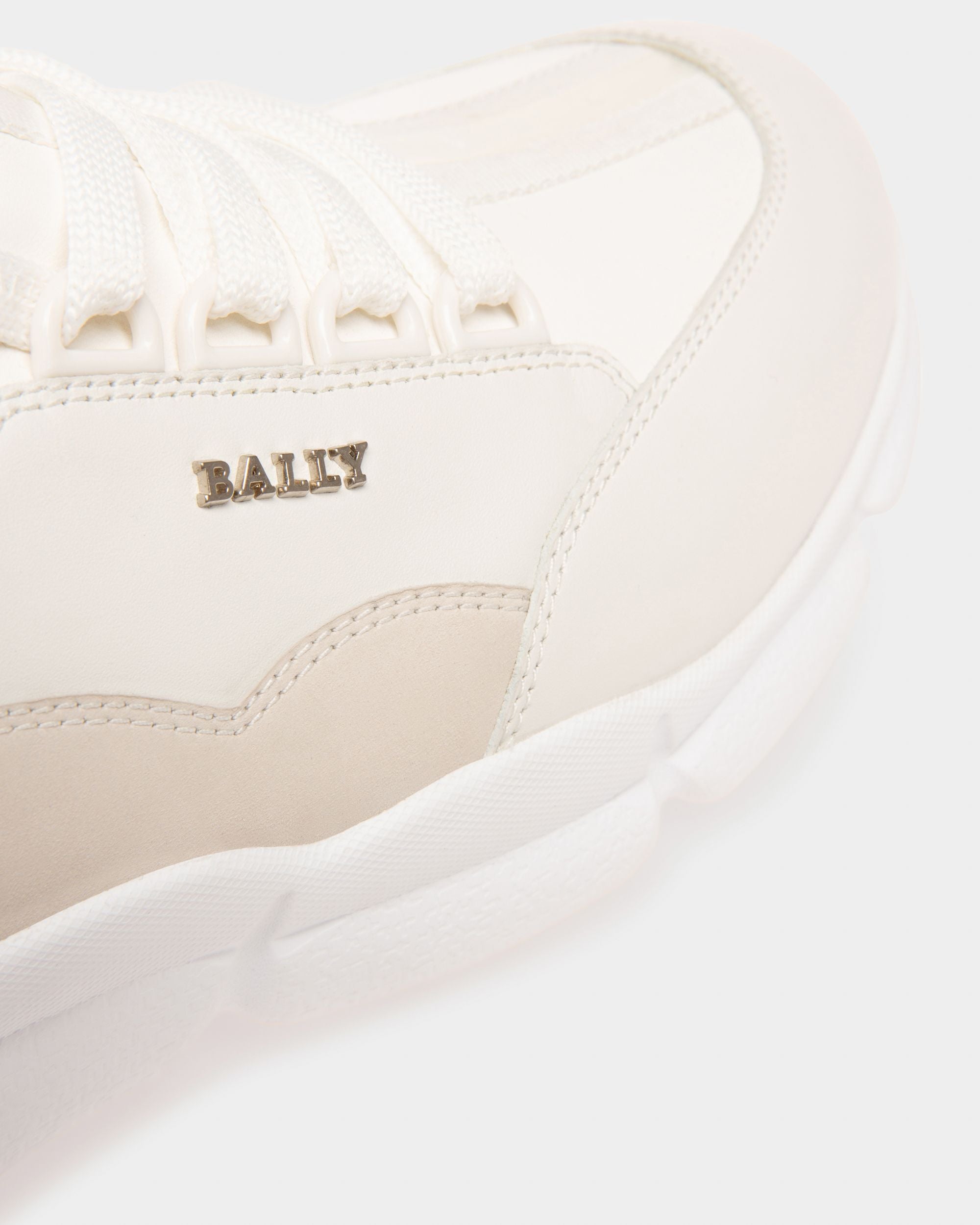 Bally Escapes Passe Partout Sneakers En Cuir Blanc - Homme - Bally - 05
