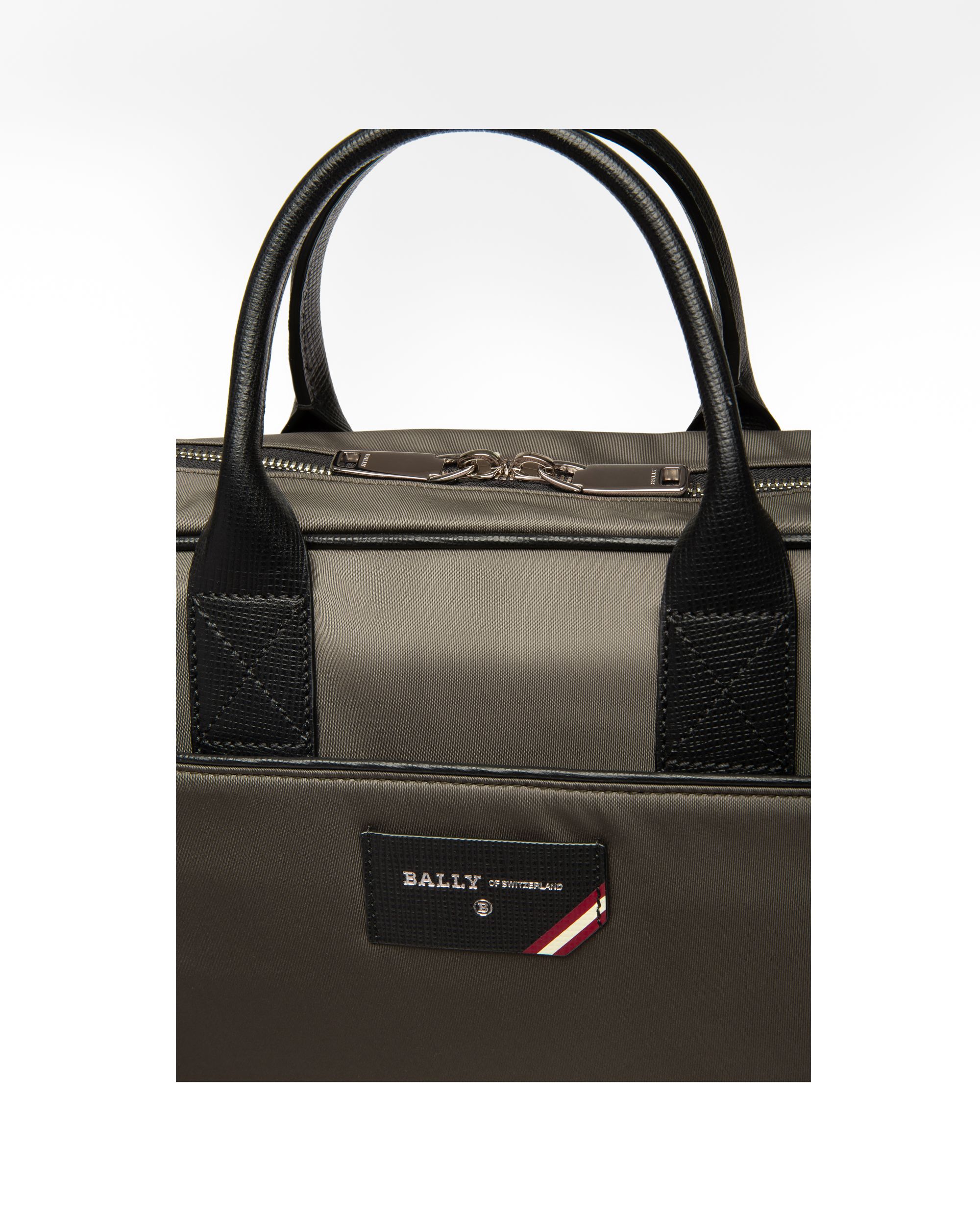Faldy Sac Professionnel En Nylon Recyclé Vert Militaire - Homme - Bally - 05