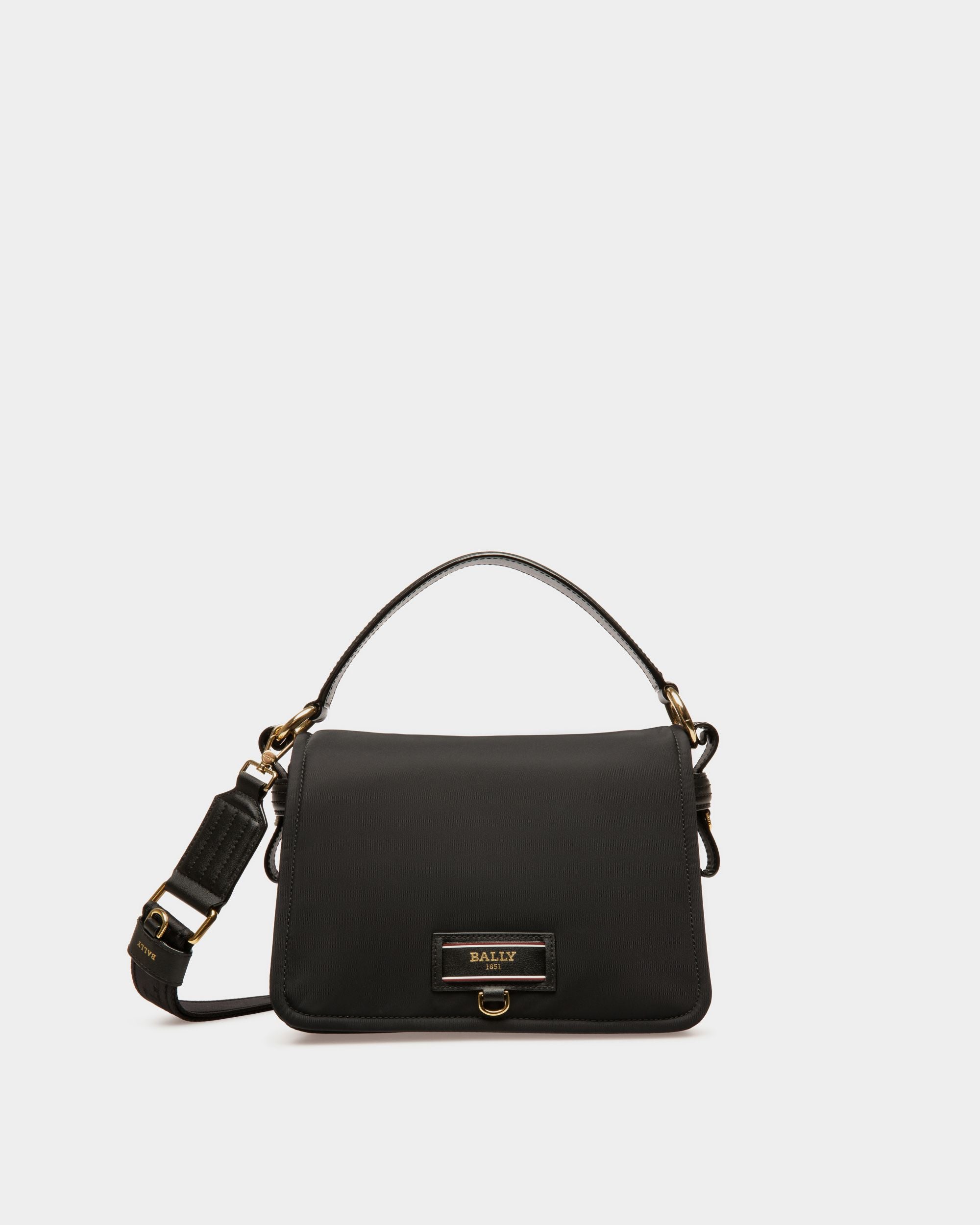 Ekyra Sac Bandoulière En Nylon Recyclé Noir - Femme - Bally - 01