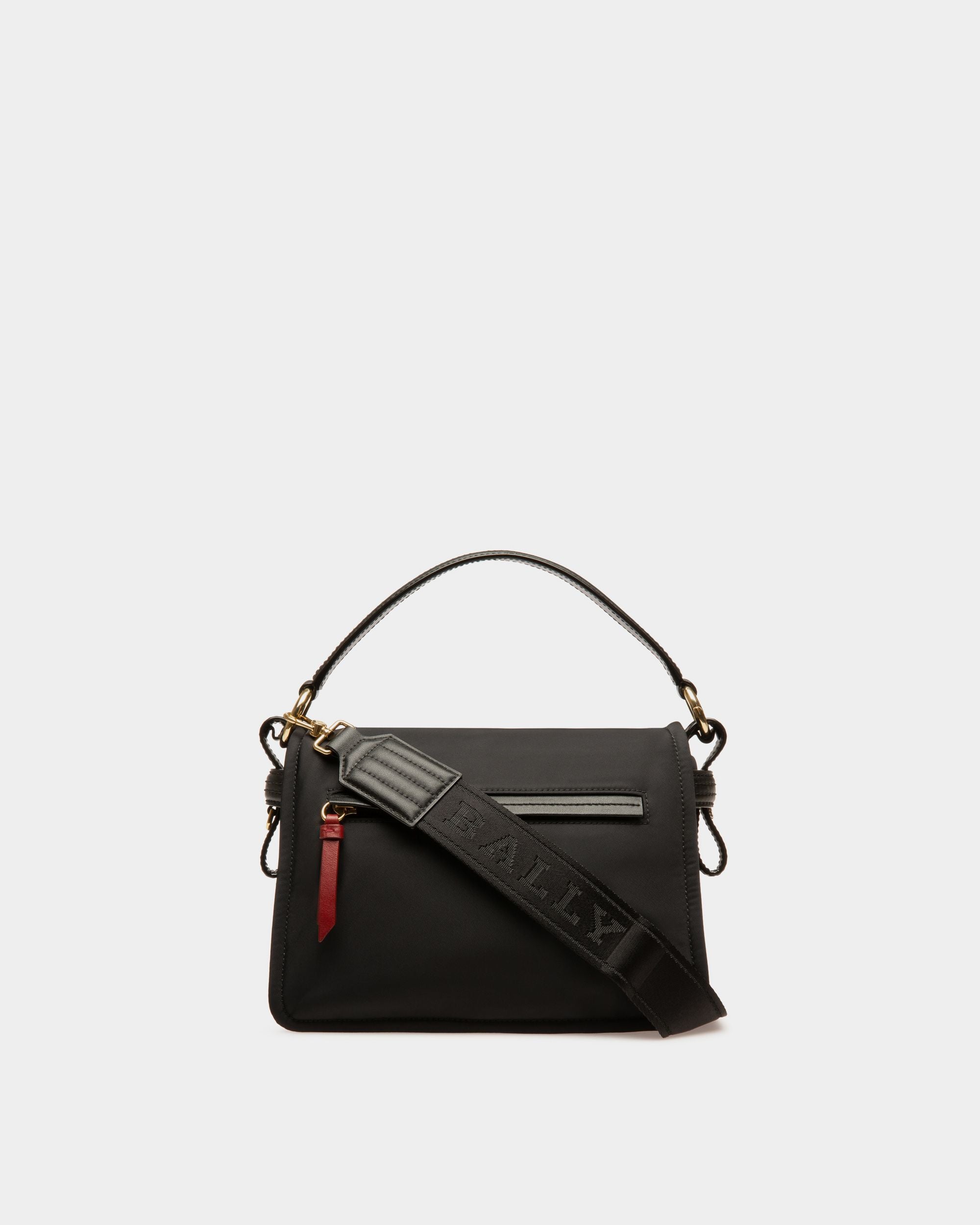 Ekyra Sac Bandoulière En Nylon Recyclé Noir - Femme - Bally - 02