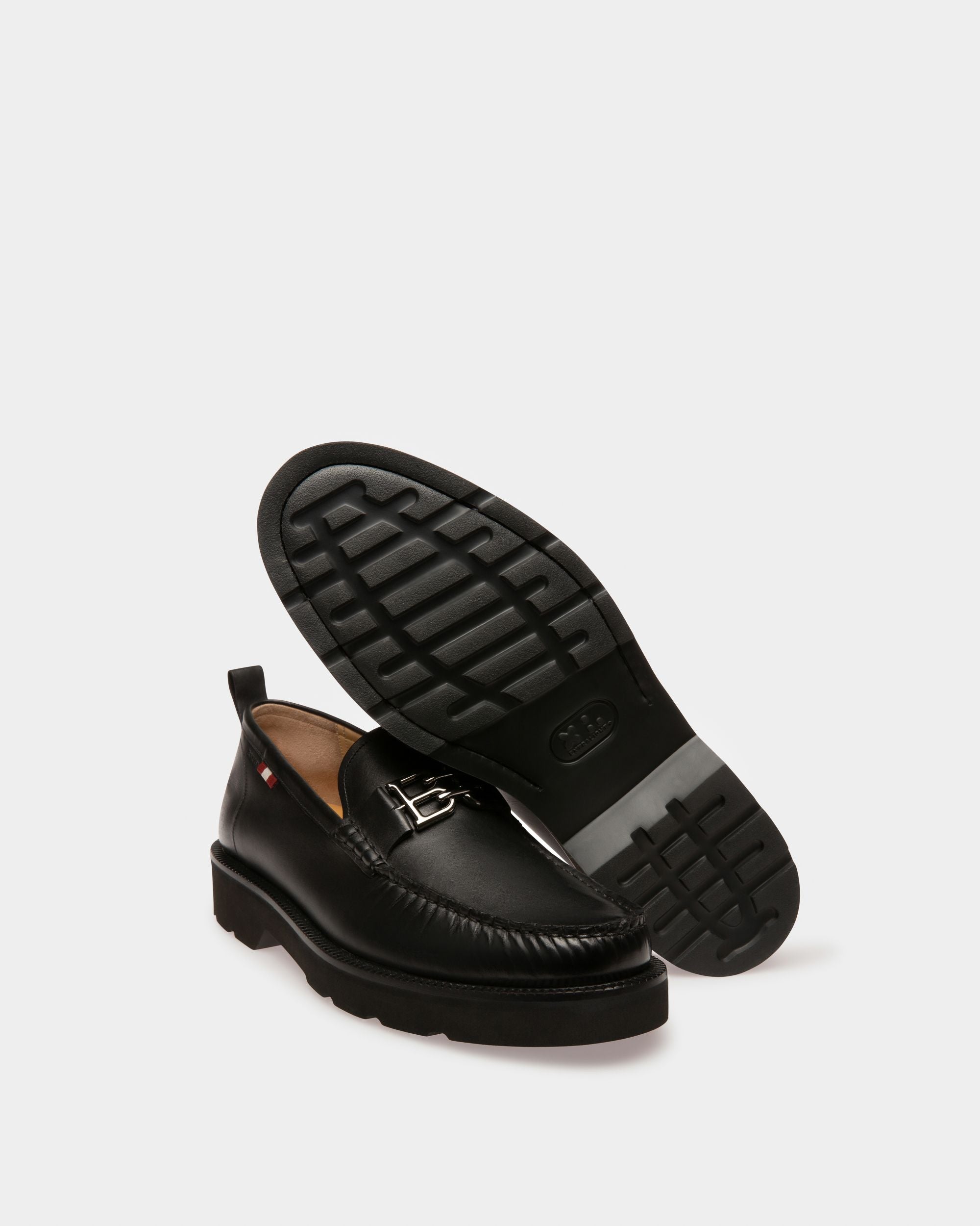 Nolam Mocassins En Cuir Noir - Homme - Bally - 04