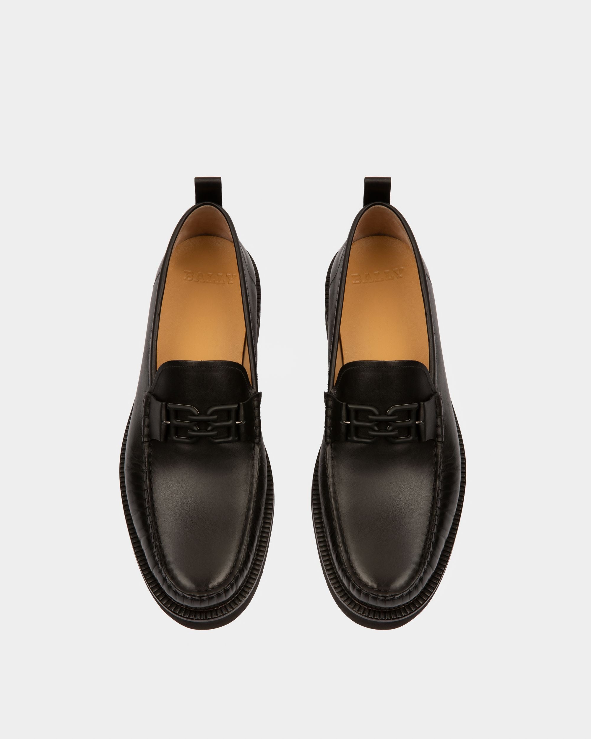 Nolam Mocassins En Cuir Noir - Homme - Bally - 07