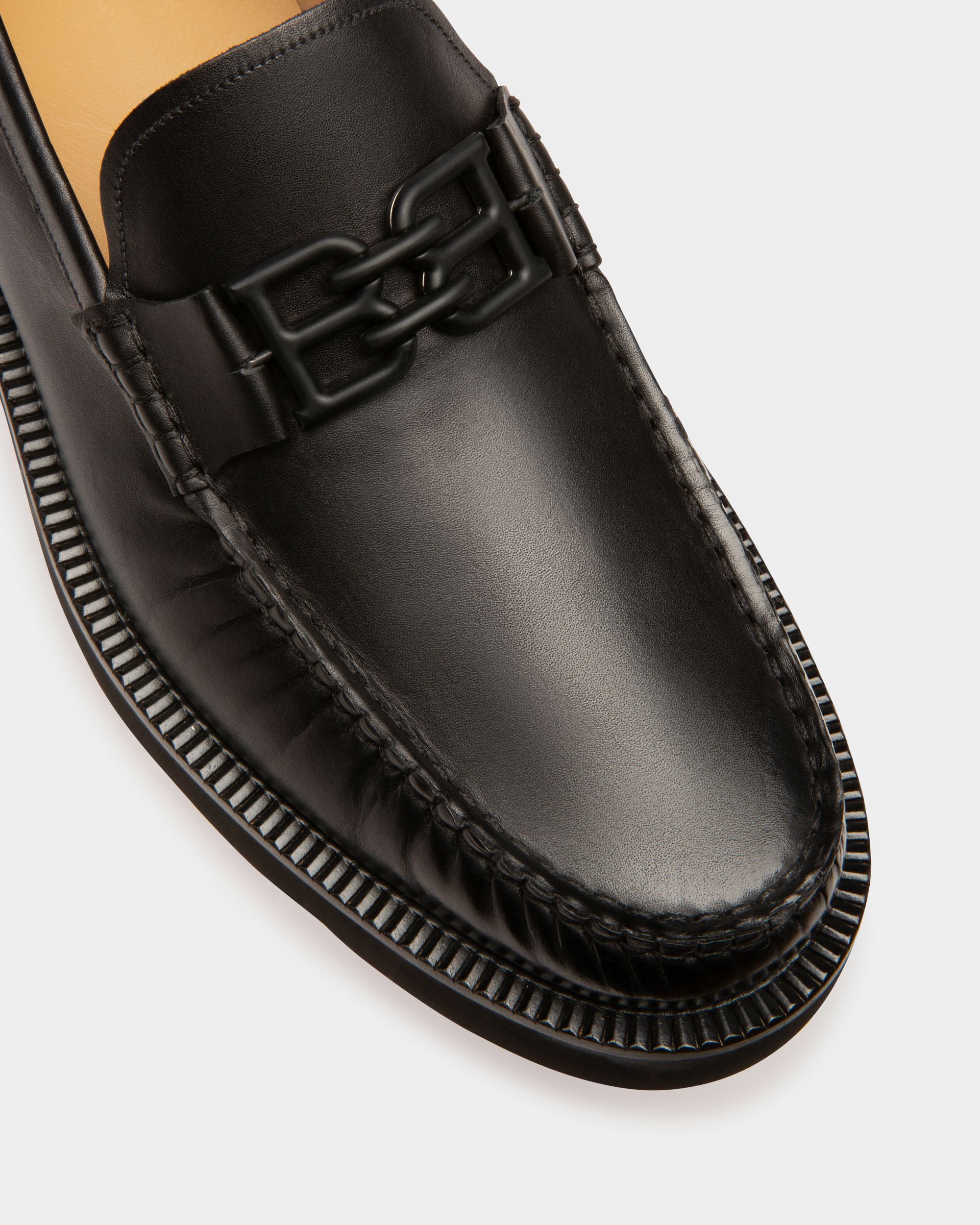 Nolam Mocassins En Cuir Noir - Homme - Bally - 08