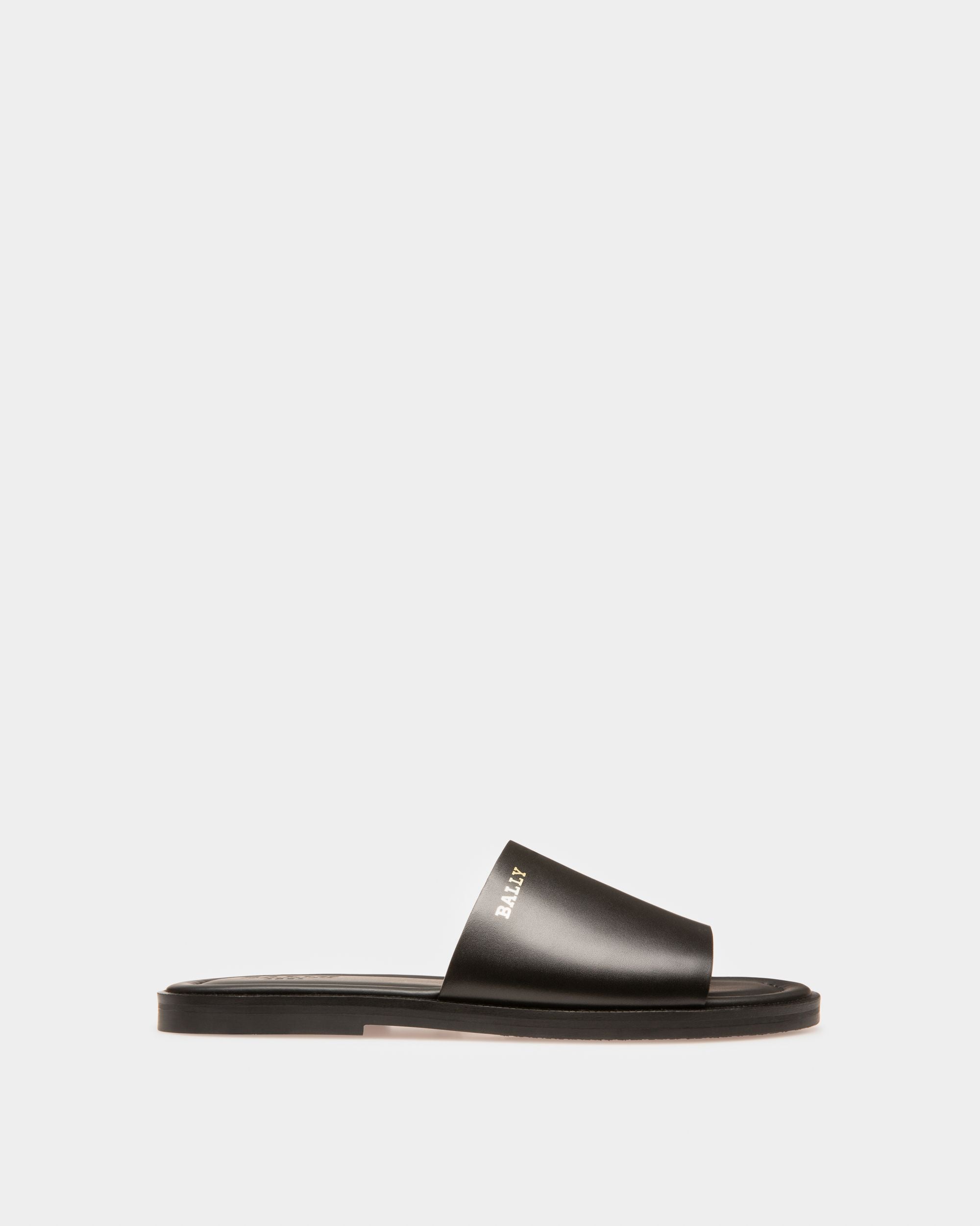 Jammer Sandales En Cuir Noir - Homme - Bally - 01