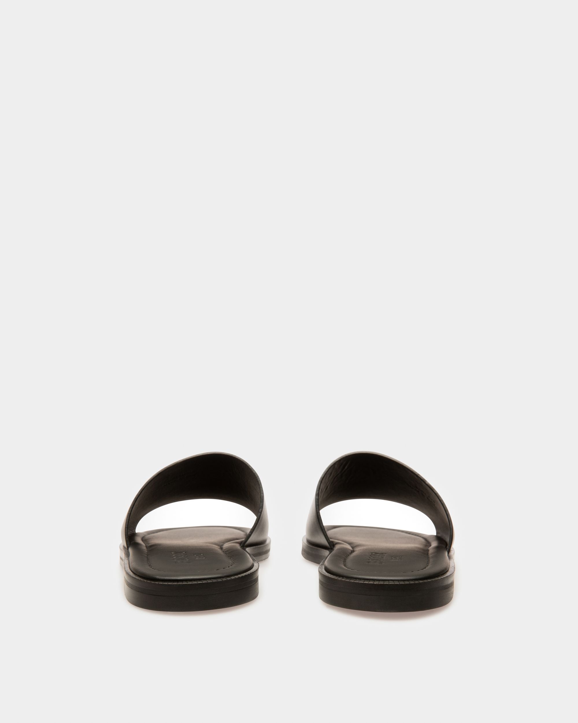 Jammer Sandales En Cuir Noir - Homme - Bally - 03