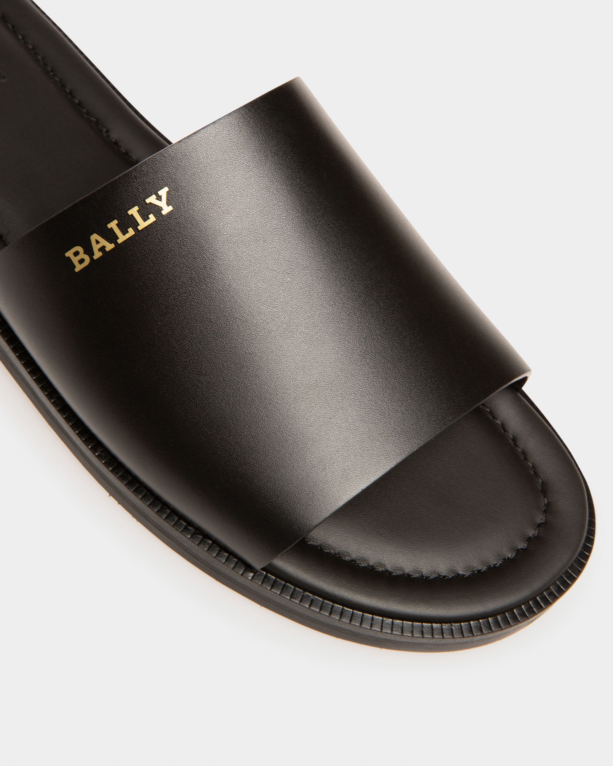 Jammer Sandales En Cuir Noir - Homme - Bally - 05