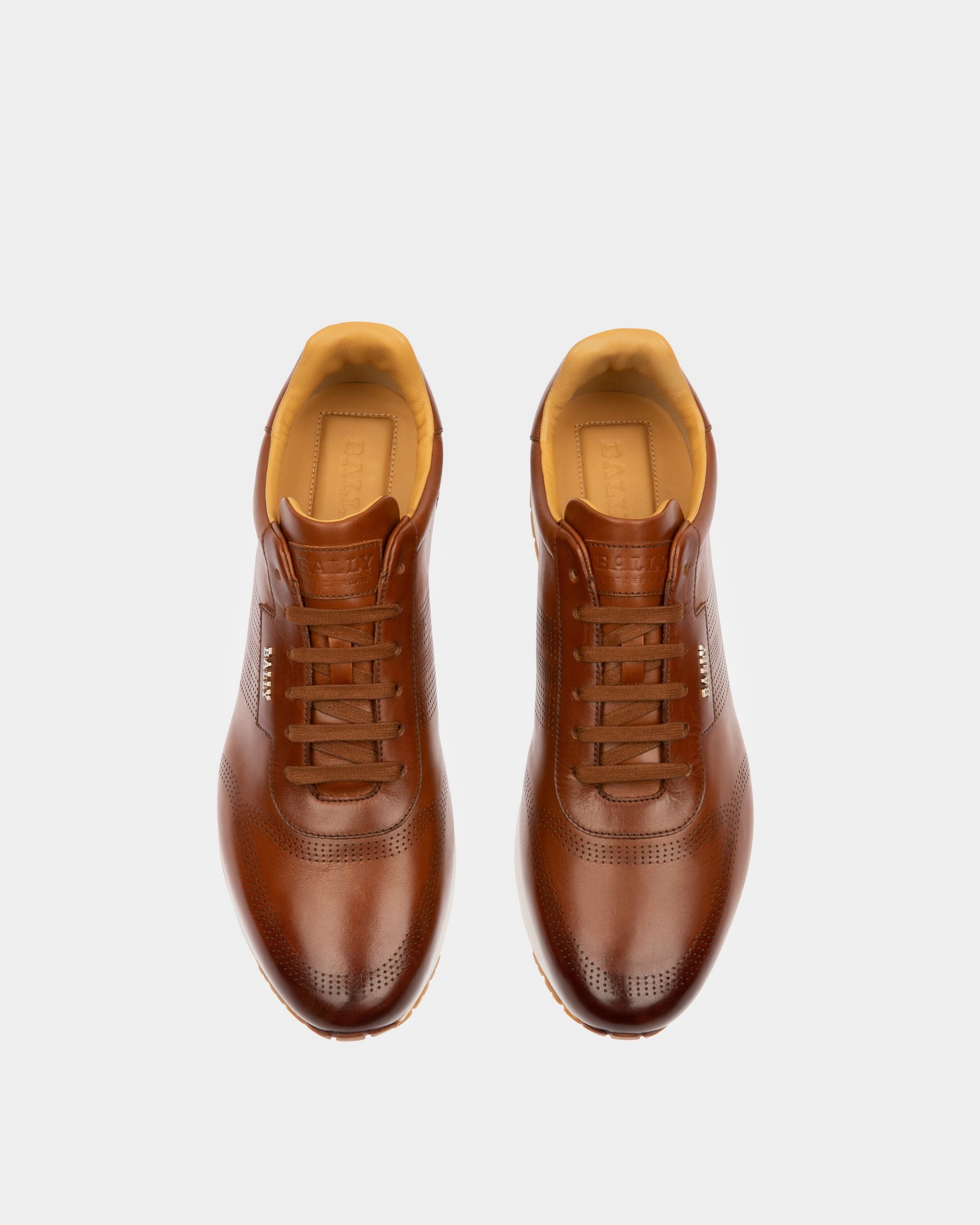 Asken Leder-Sneaker In Braun - Herren - Bally - 02