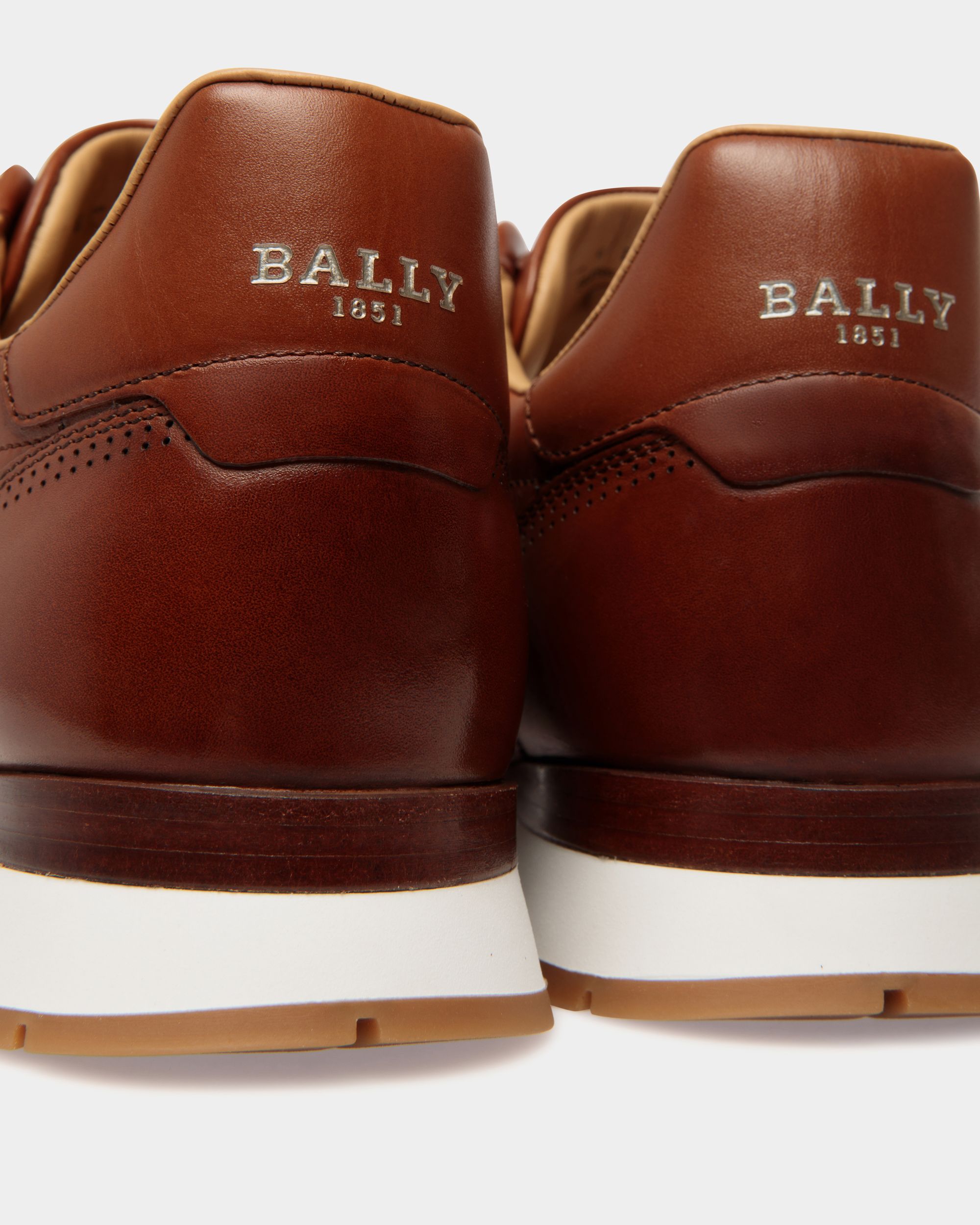 Asken Leder-Sneaker In Braun - Herren - Bally - 06