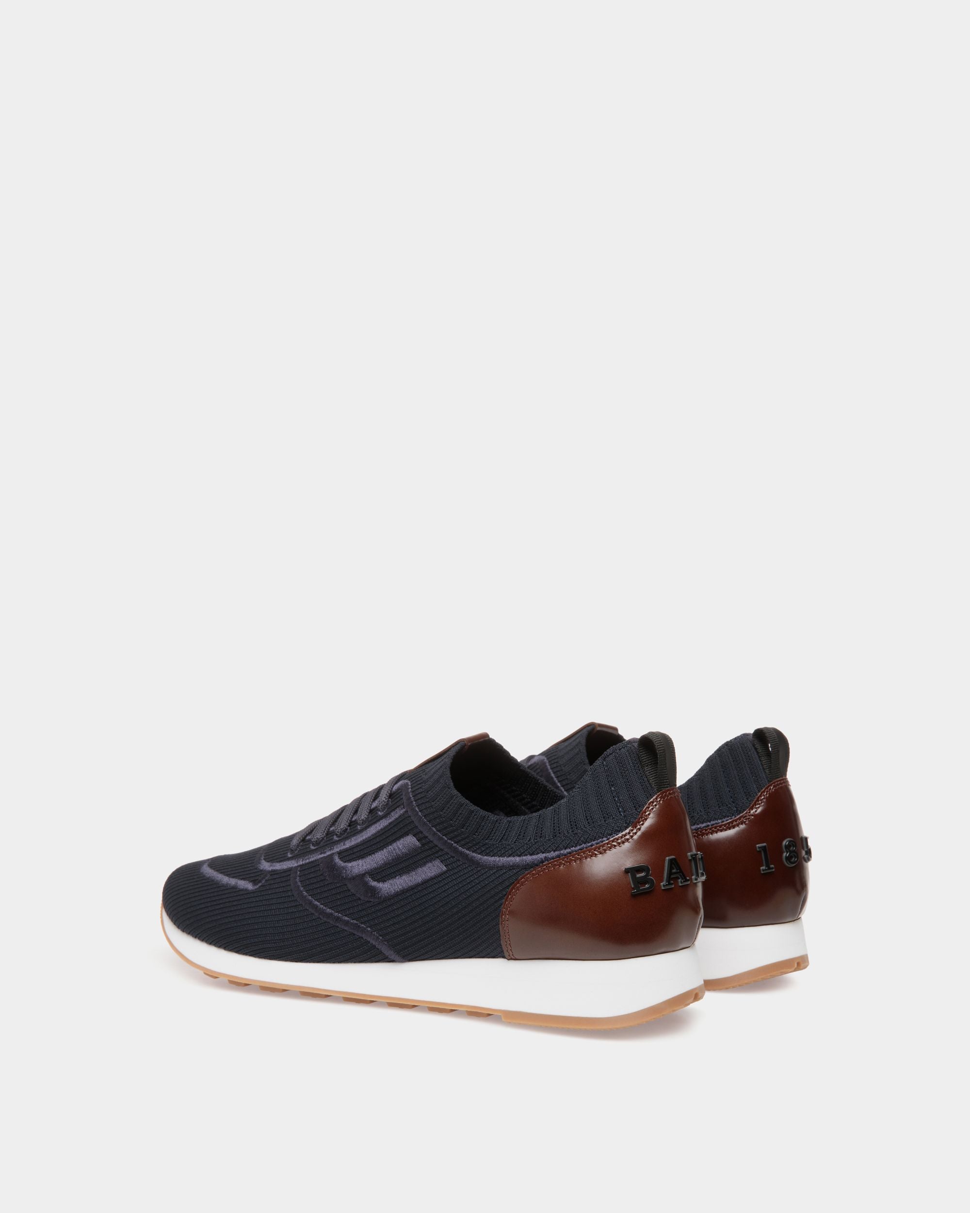 Galaxy Sneaker In Blue Mix Polyester - Homme - Bally - 03