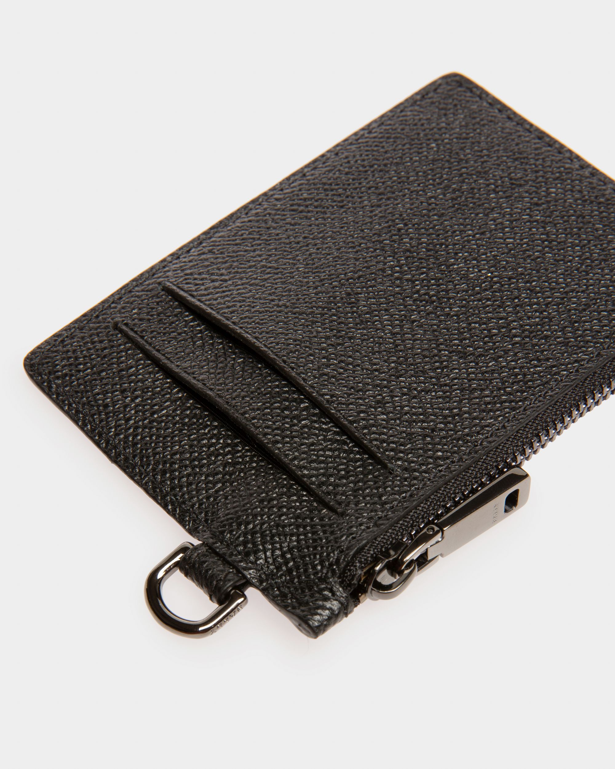 Braad Portefeuille Et Étui Pour Téléphone En Cuir Noir - Homme - Bally - 05