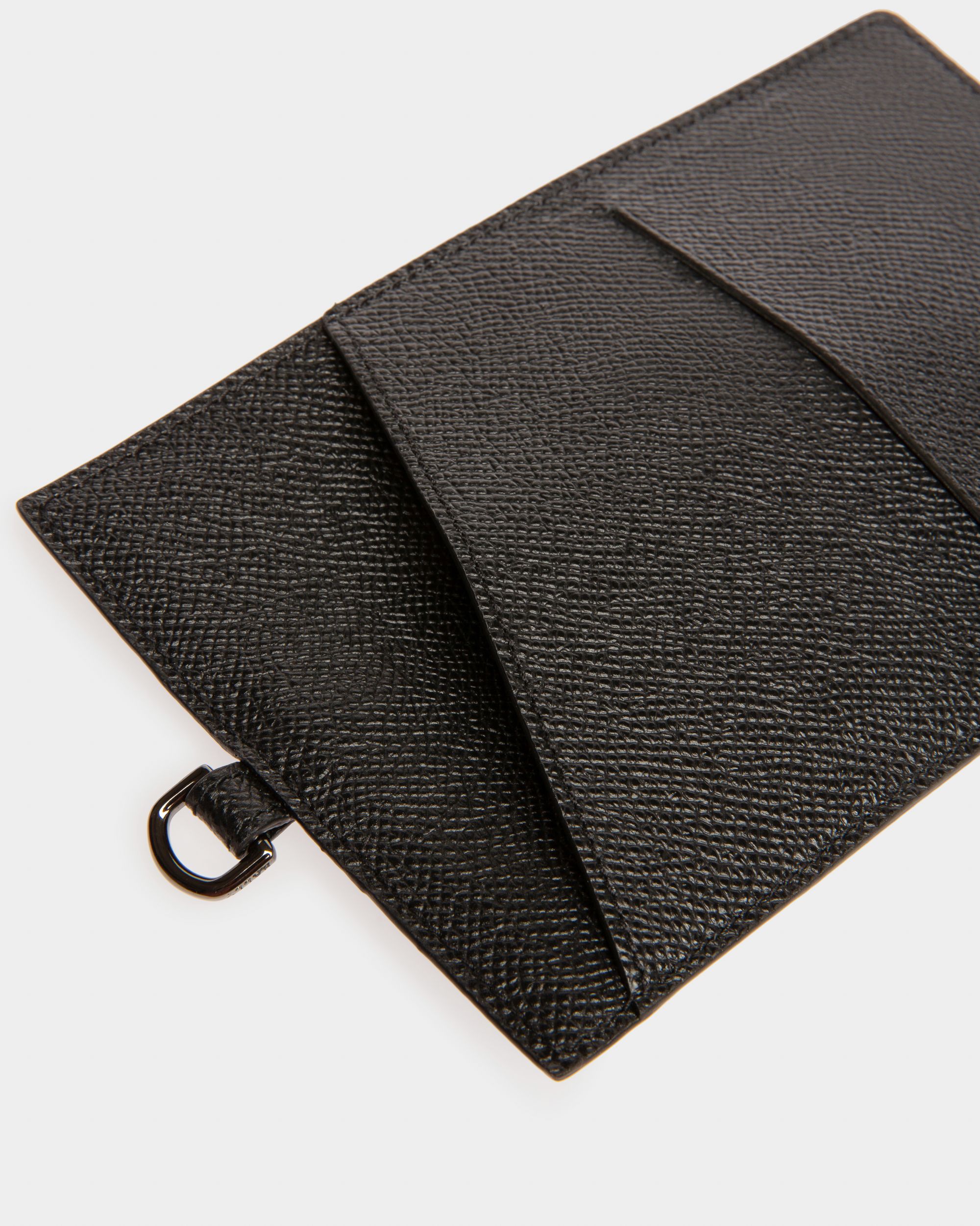 Braad Portefeuille Et Étui Pour Téléphone En Cuir Noir - Homme - Bally - 06