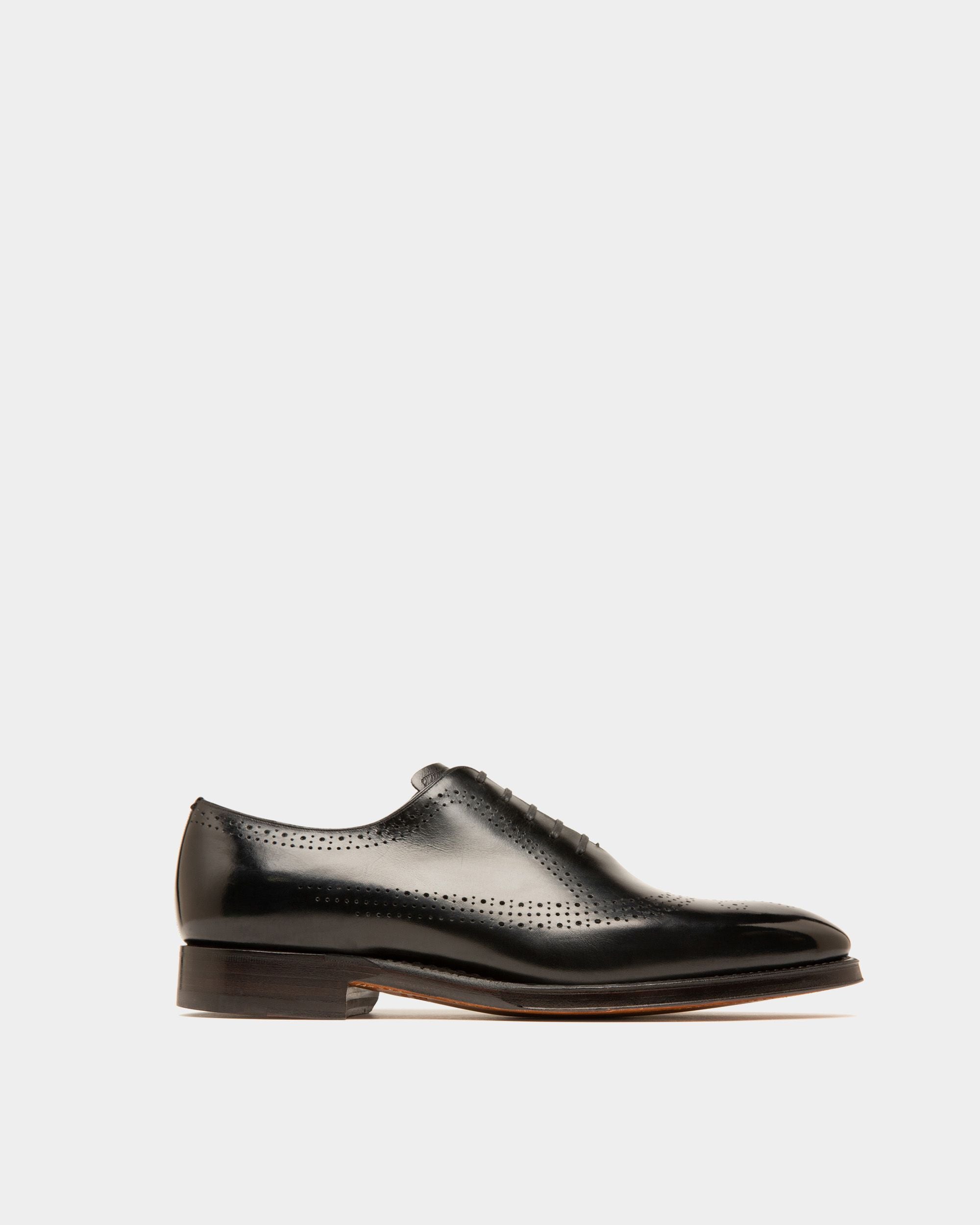 Scandor Oxfordschuhe Aus Schwarzem Leder - Herren - Bally - 01