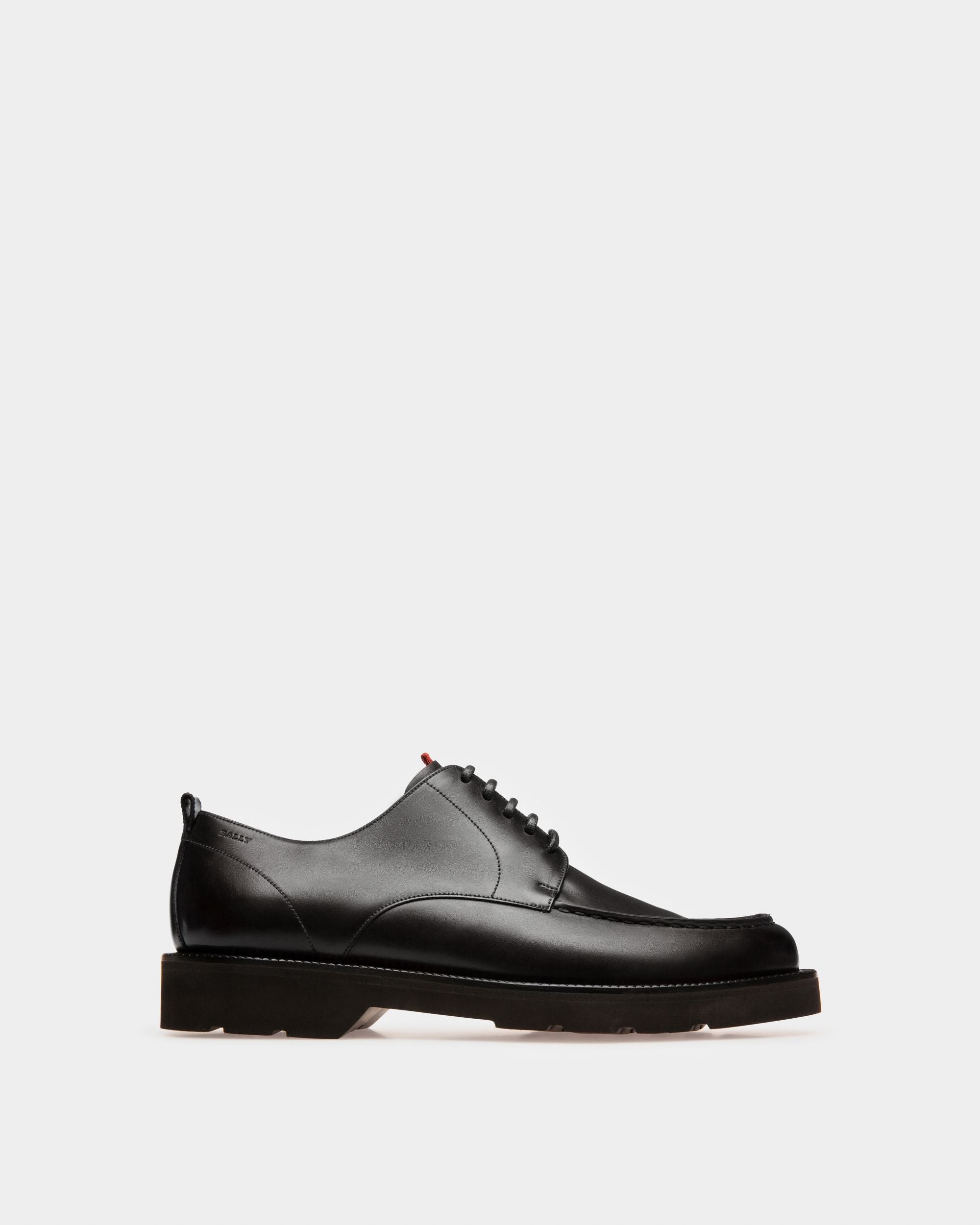 Norber Derbies En Cuir Noir - Homme - Bally - 01