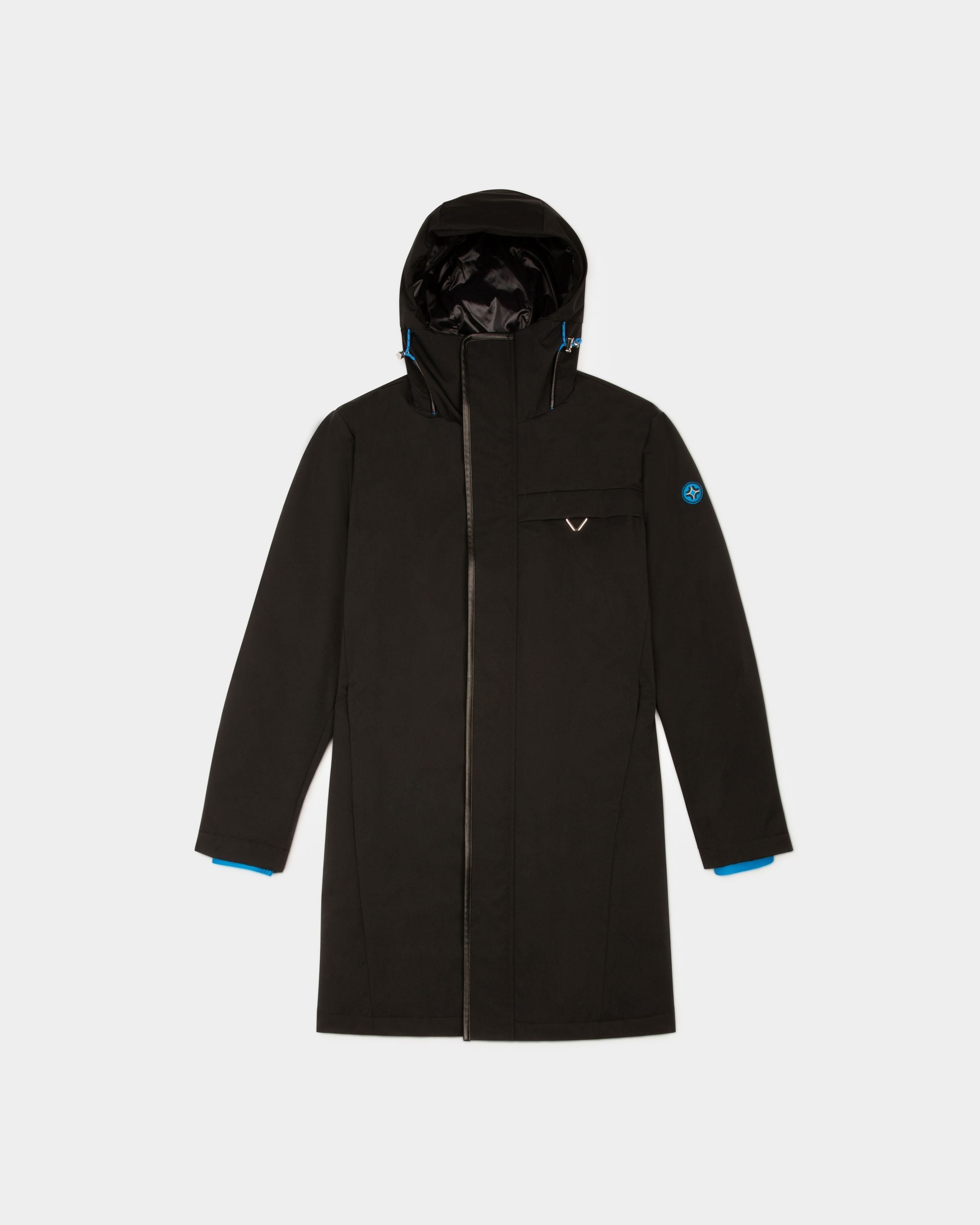 Imperméable En Nylon Recyclé Noir - Homme - Bally - 01