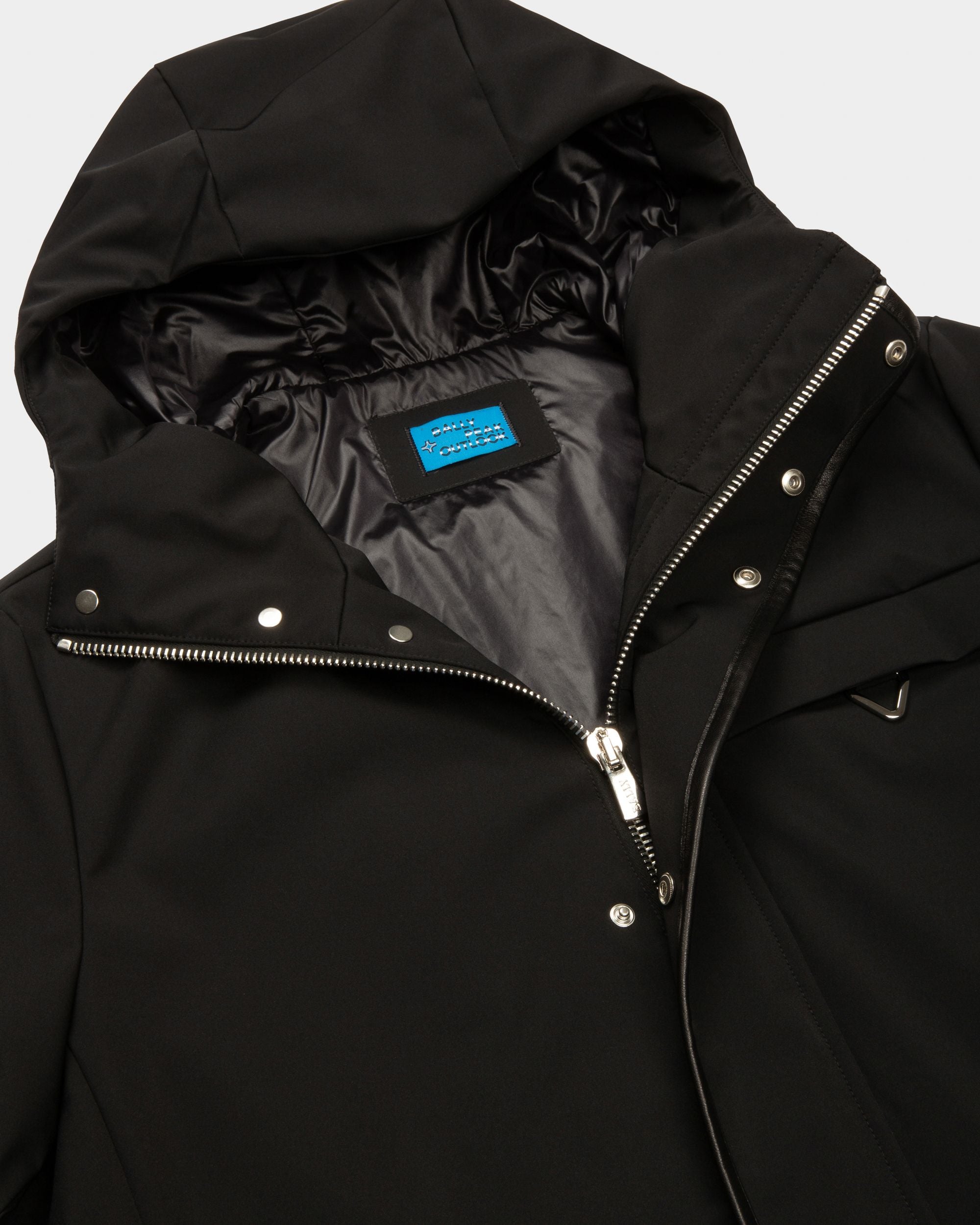 Imperméable En Nylon Recyclé Noir - Homme - Bally - 03