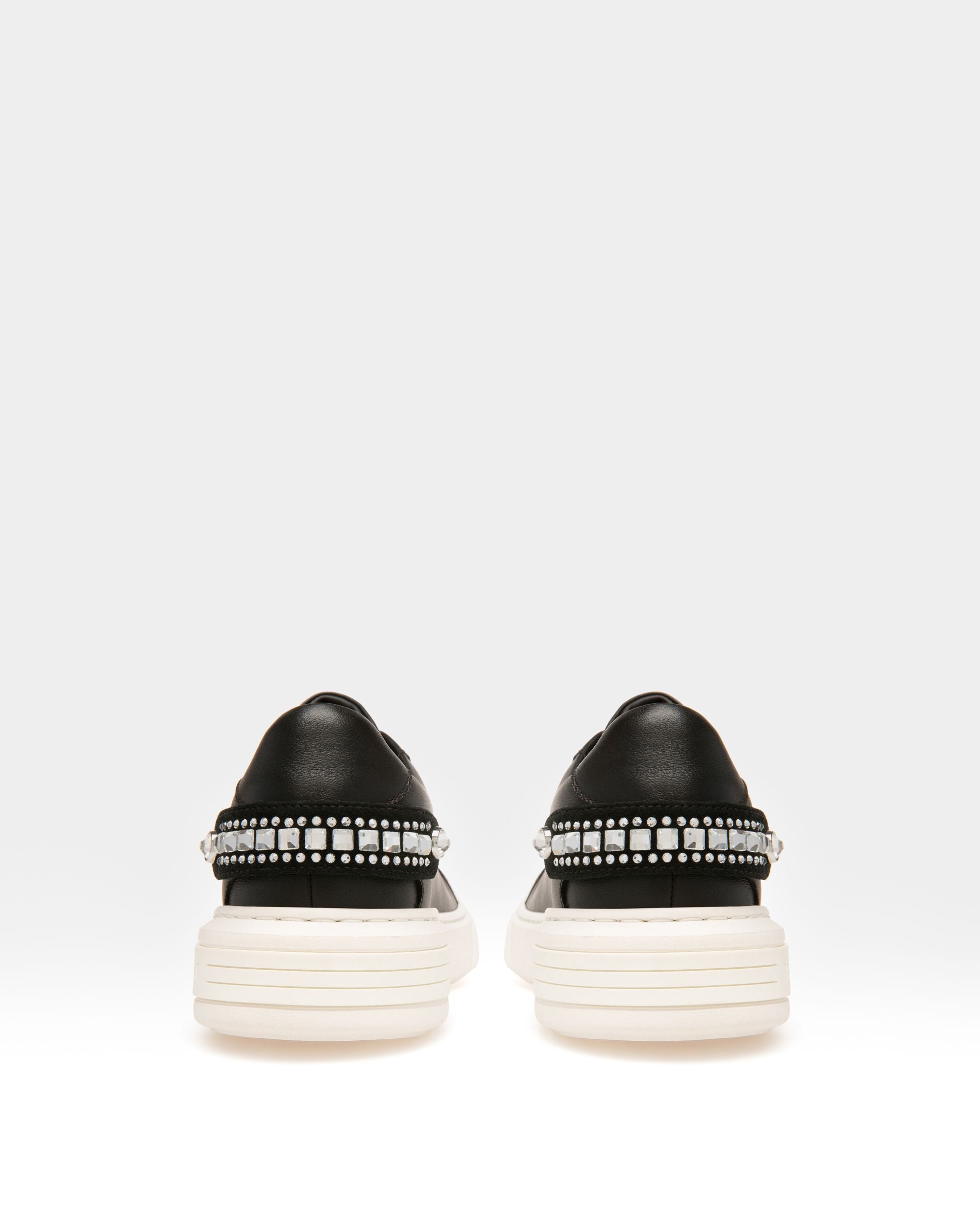 Malya Sneakers En Cuir Noir - Femme - Bally - 04