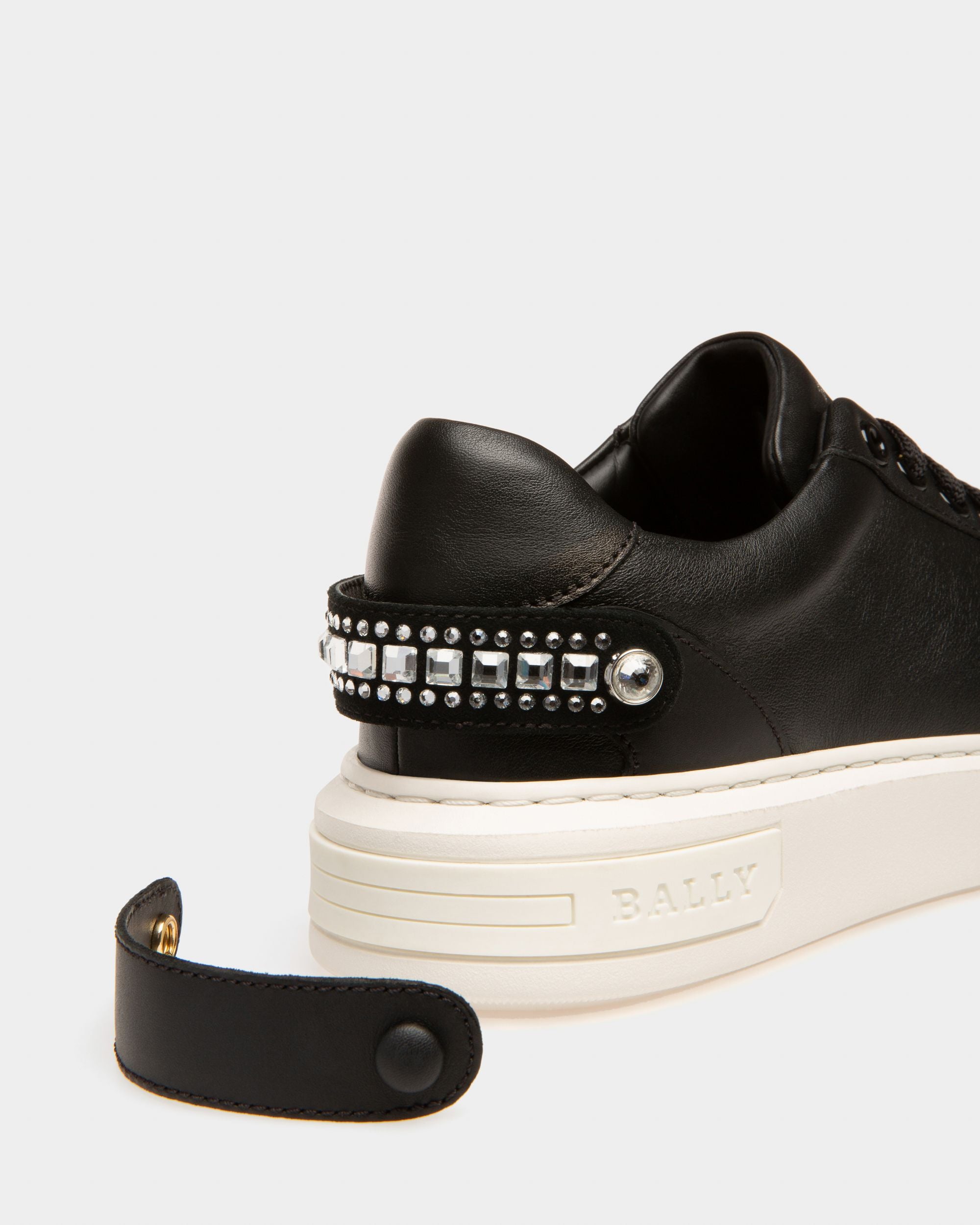 Malya Sneakers En Cuir Noir - Femme - Bally - 06