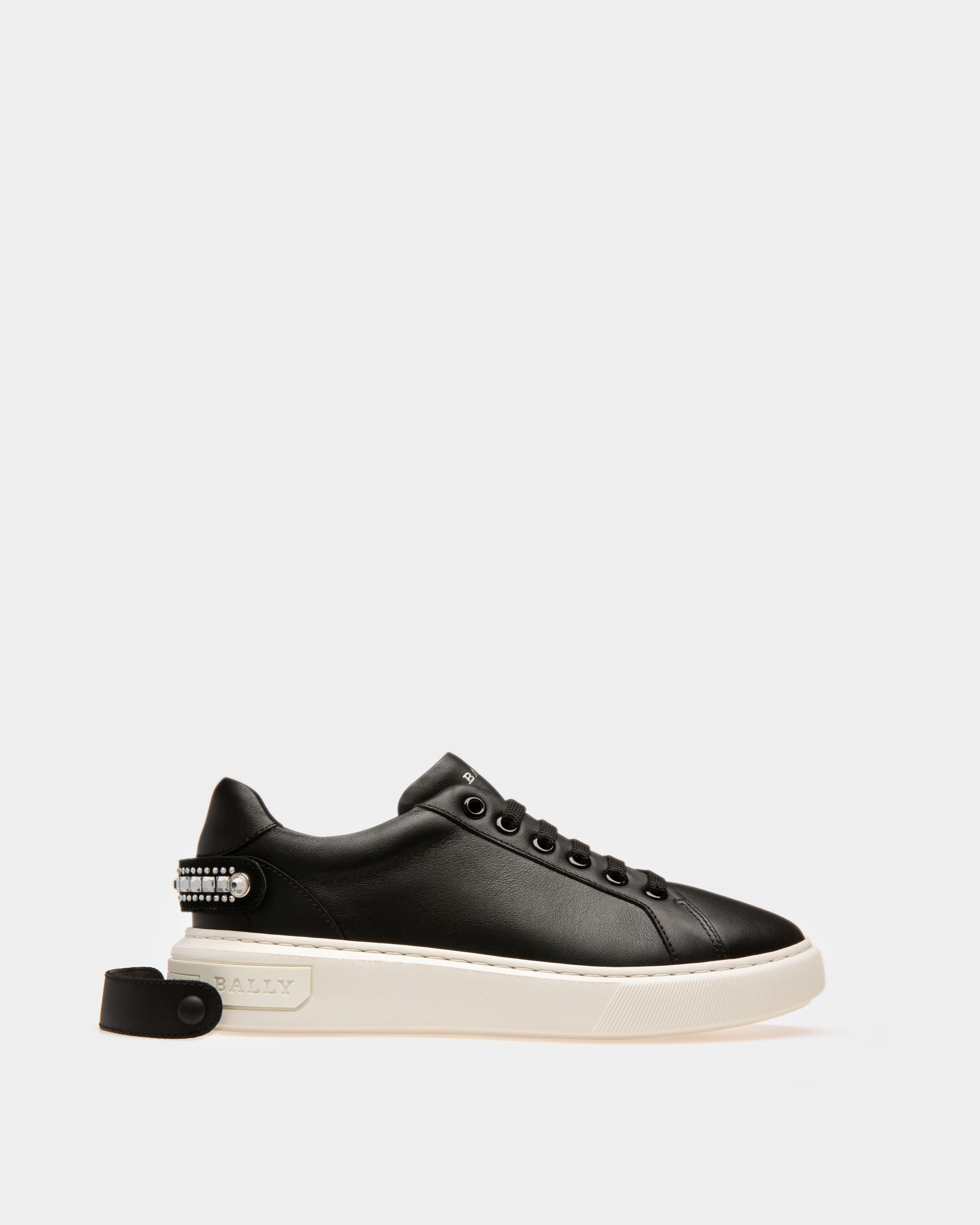 Malya Sneakers En Cuir Noir - Femme - Bally - 08